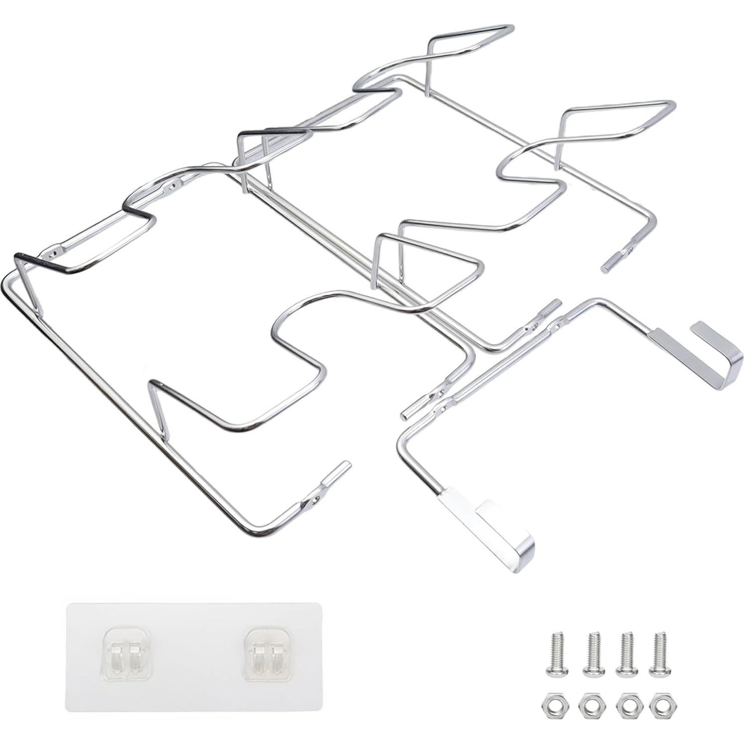 Organizador de Tapas de Olla Pastlla 4 Niveles Acero Inoxidable