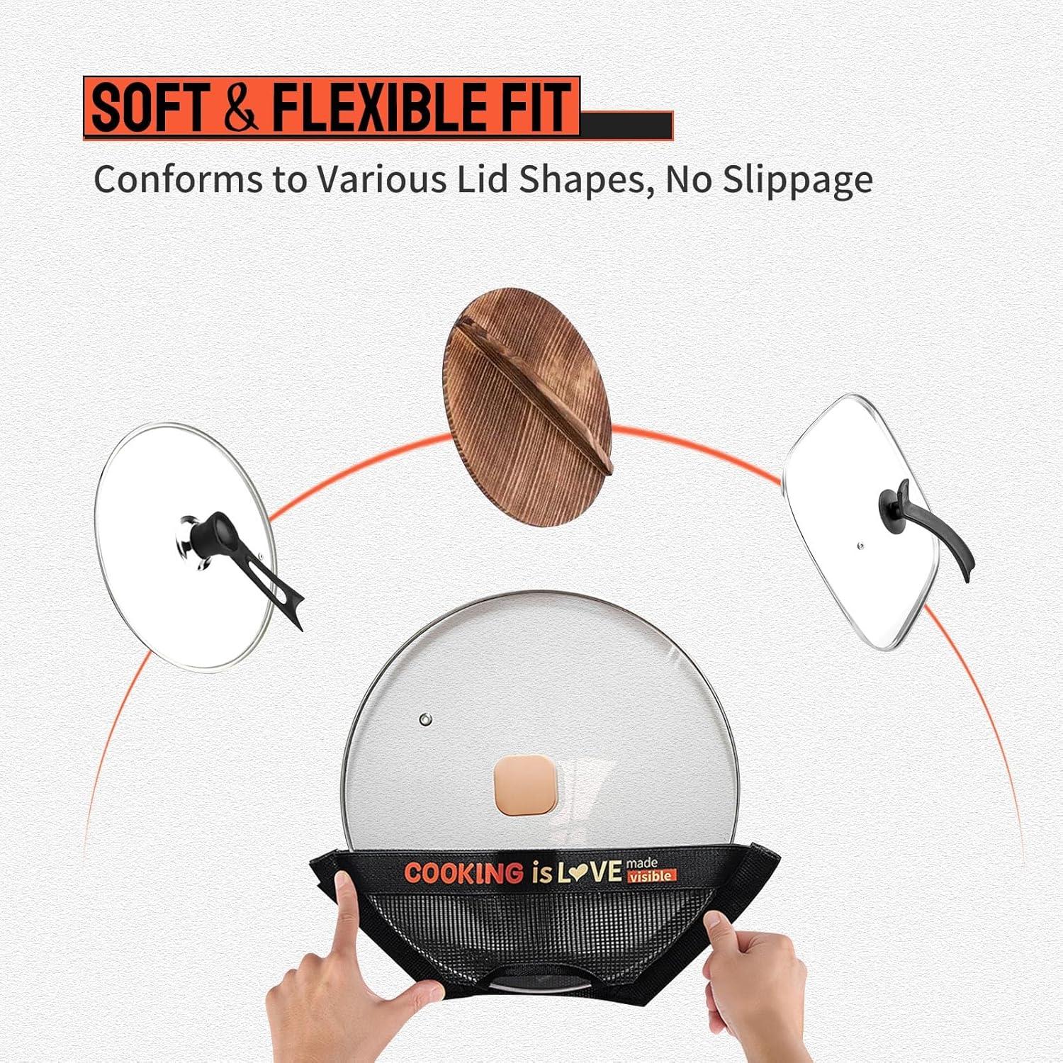 Organizador de Tapas de Olla Innomesh 15-33 cm Montaje Pared