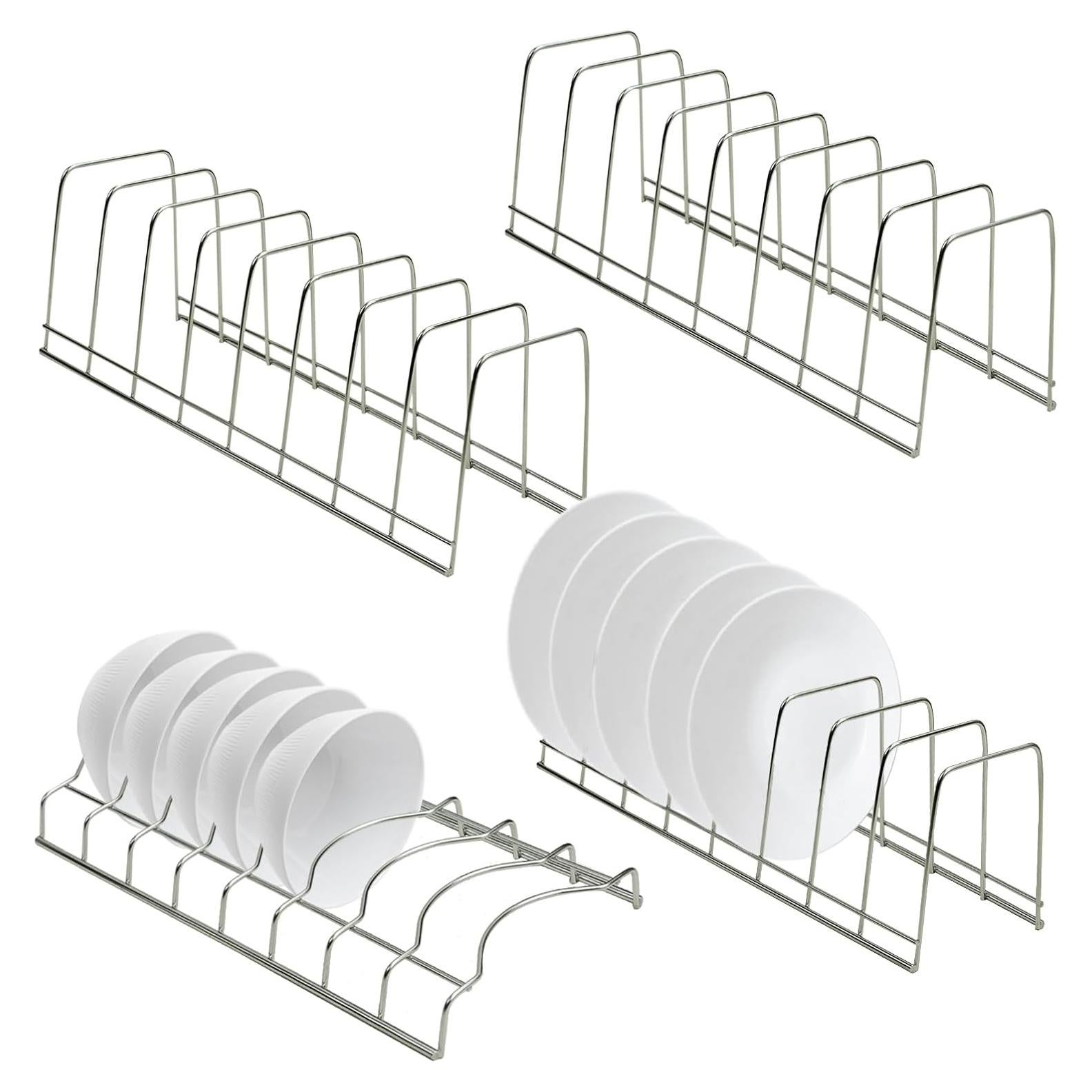 Organizador de Tapa de Olla DIBALIYI con Escurridor de Platos