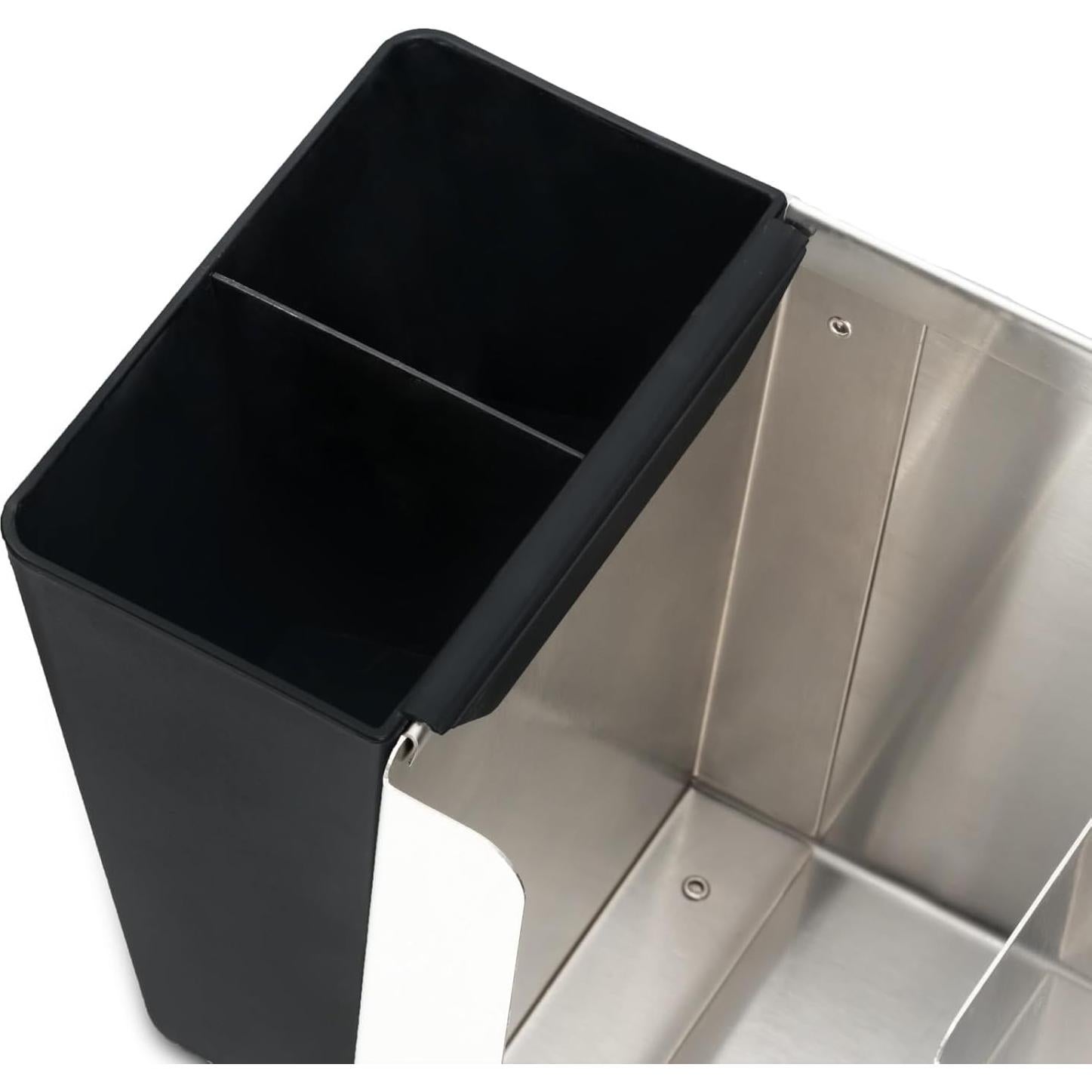 Organizador de Tapas San Jamar con Divisores Ajustables 36.8cm