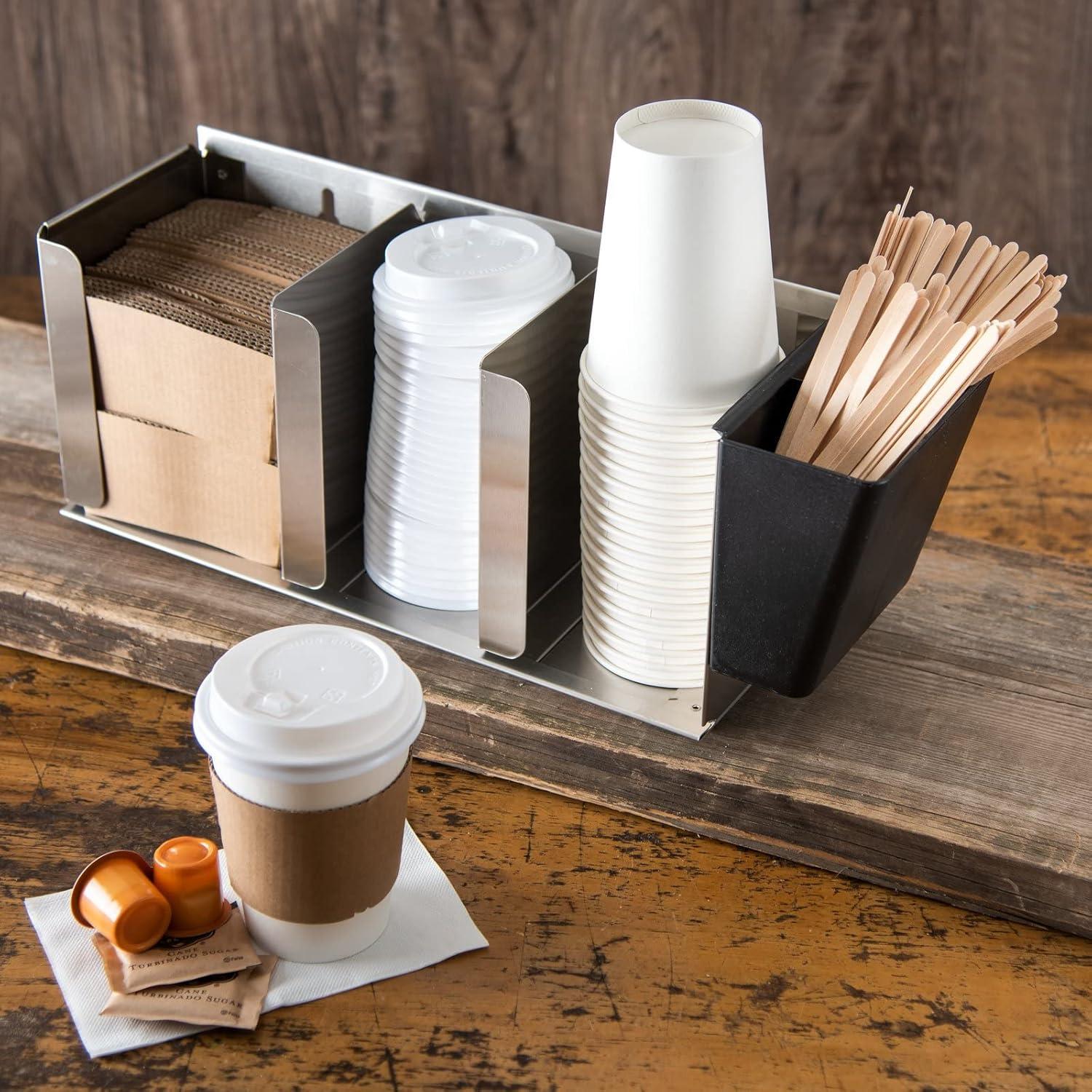 Organizador de Tapas San Jamar con Divisores Ajustables 36.8cm