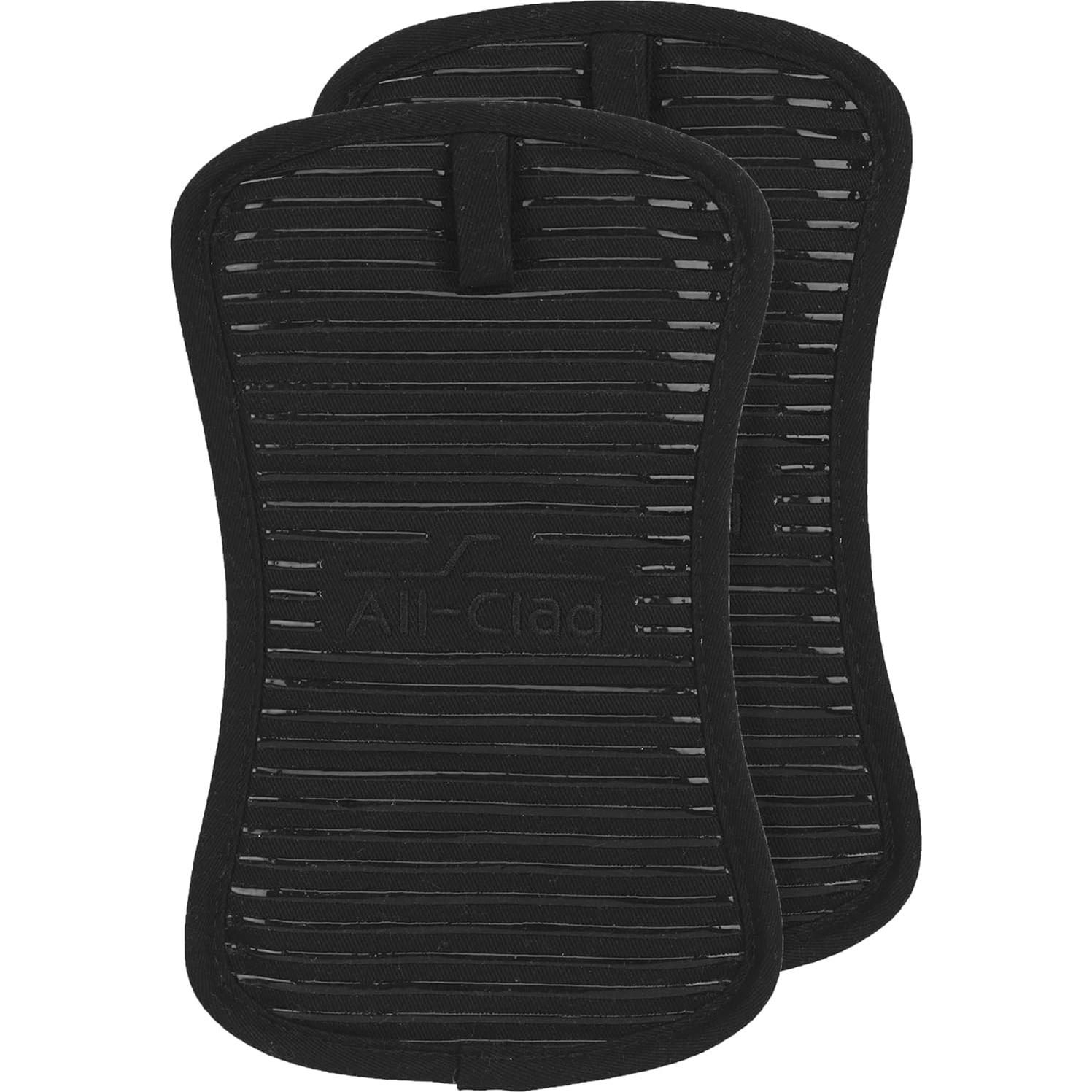 Soporte para Ollas All-Clad 2-Pack Negro 25.4x15.9cm Algodón