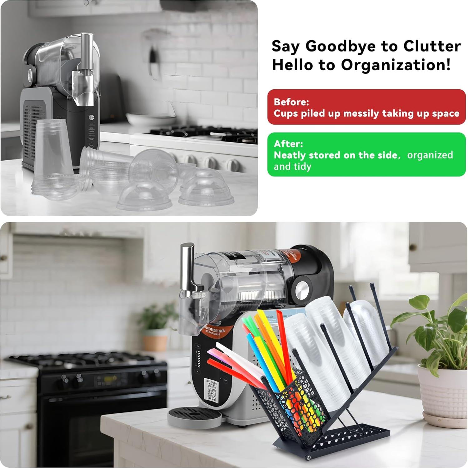 Soporte Ajustable para Tazas Ninja Slushie AODPWEN 4 Compartimentos