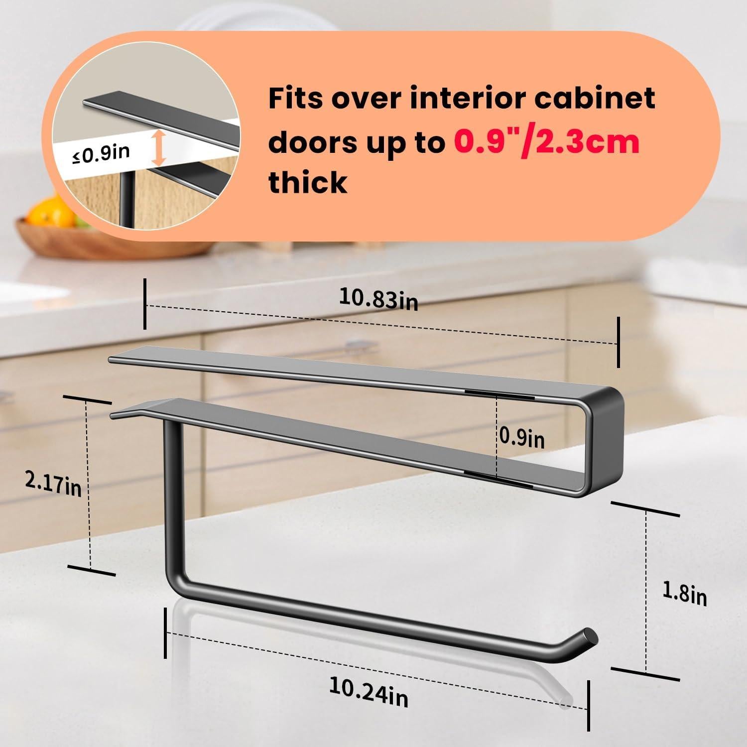 Organizador de Tapas de Vaso Grande Amawarm - Soporte Bajo Gabinete