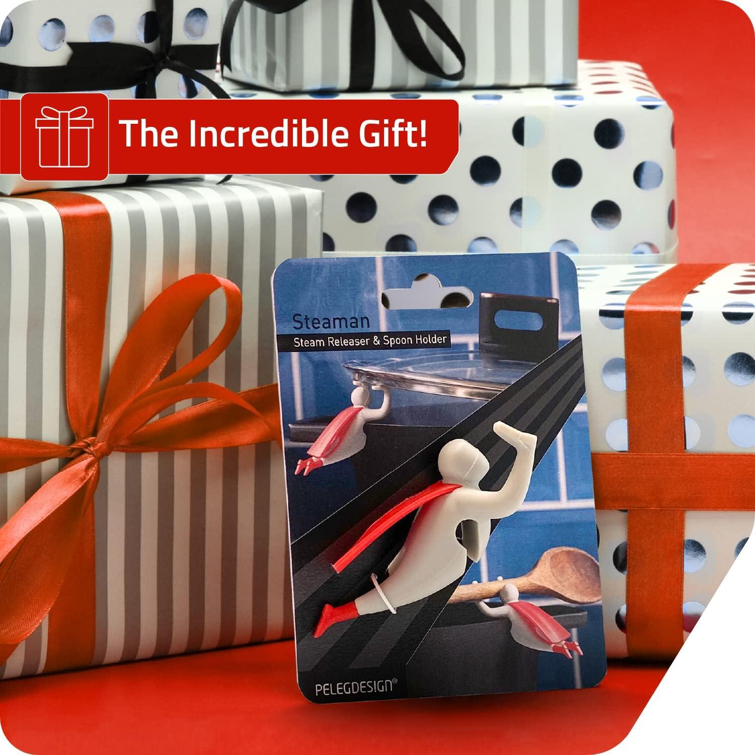 Steaman Peleg Design - Liberador de Vapor y Soporte para Cuchara