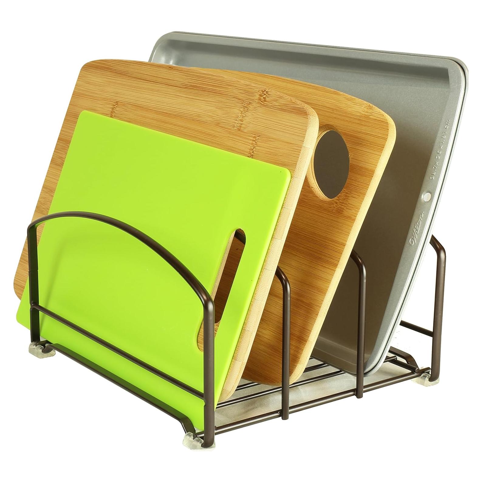 Organizador de Utensilios Deco Brothers 3 Ranuras Bronce