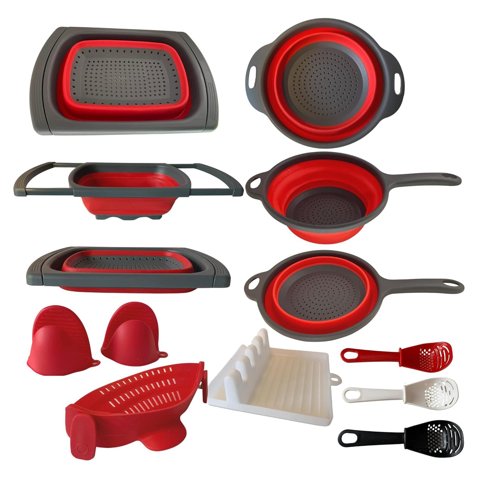 Juego de Utensilios de Cocina Silicona 10 Piezas BaraBara