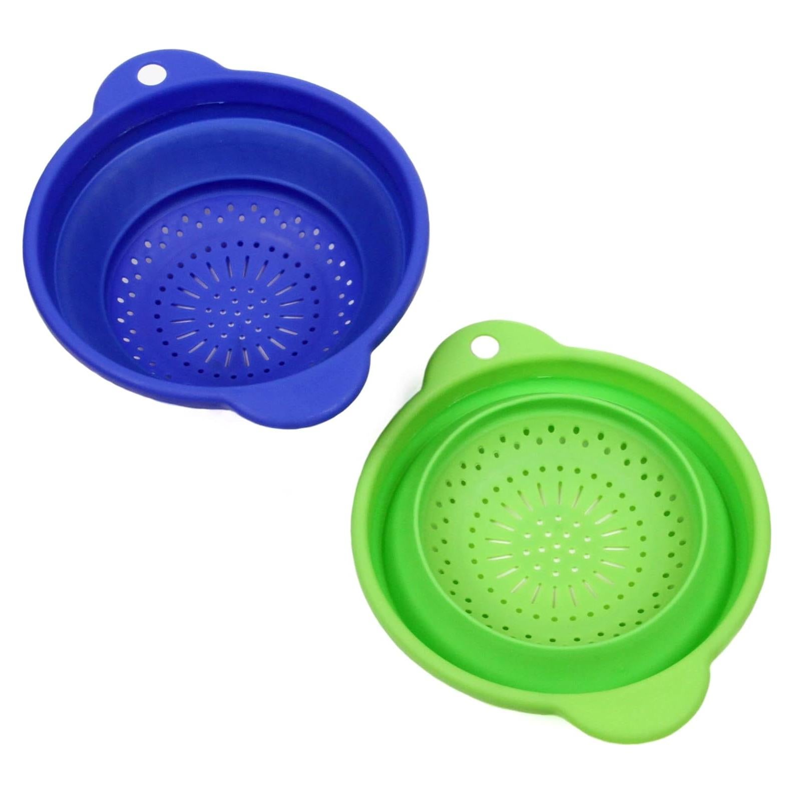 Colador Plegable de Silicona Chef Craft 20.32 cm Color Variado