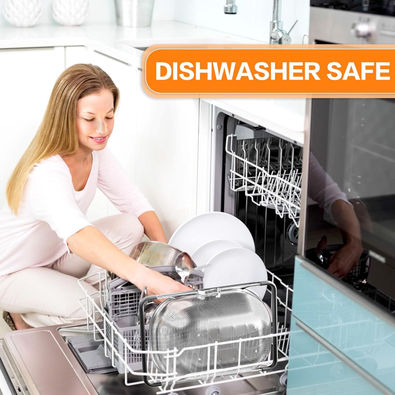 Colador de fregadero Balavina OS01 expandible acero inoxidable