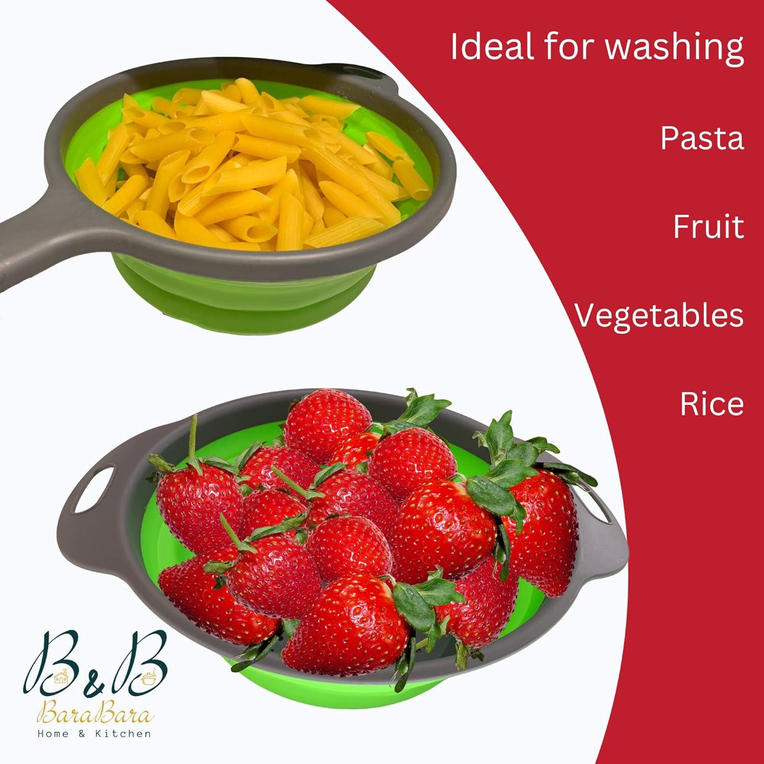 Juego de Utensilios de Cocina Plegables Silicona 10 Pcs