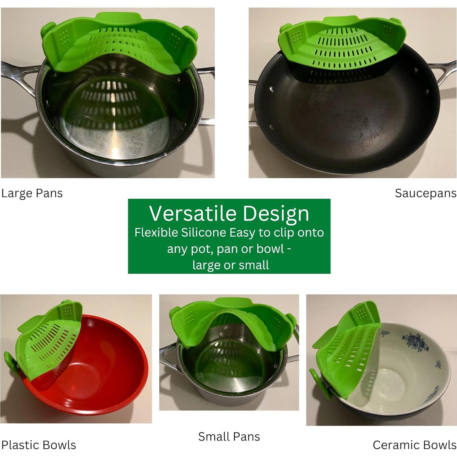 Juego de Utensilios de Cocina Plegables Silicona 10 Pcs