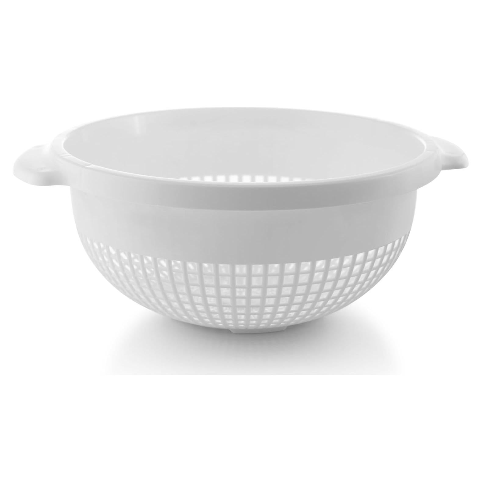 Colador de Plástico YBM HOME Blanco 34.3 cm - Apto Lavavajillas