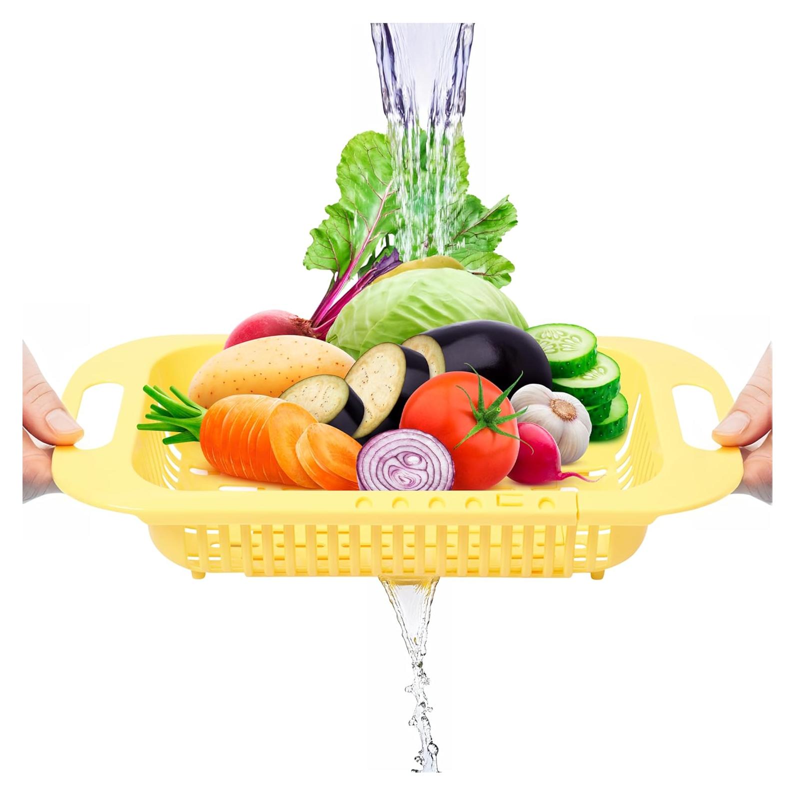 Colador Expandible sobre Fregadero Esenciales Nutridos 33 cm