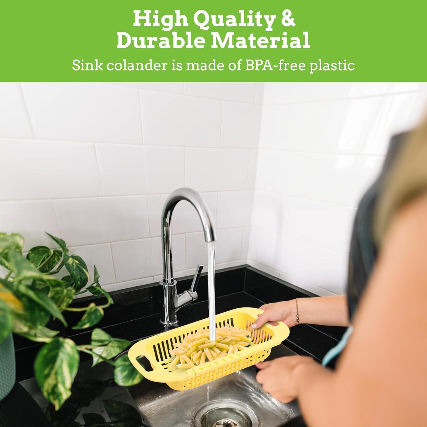 Colador Expandible sobre Fregadero Esenciales Nutridos 33 cm