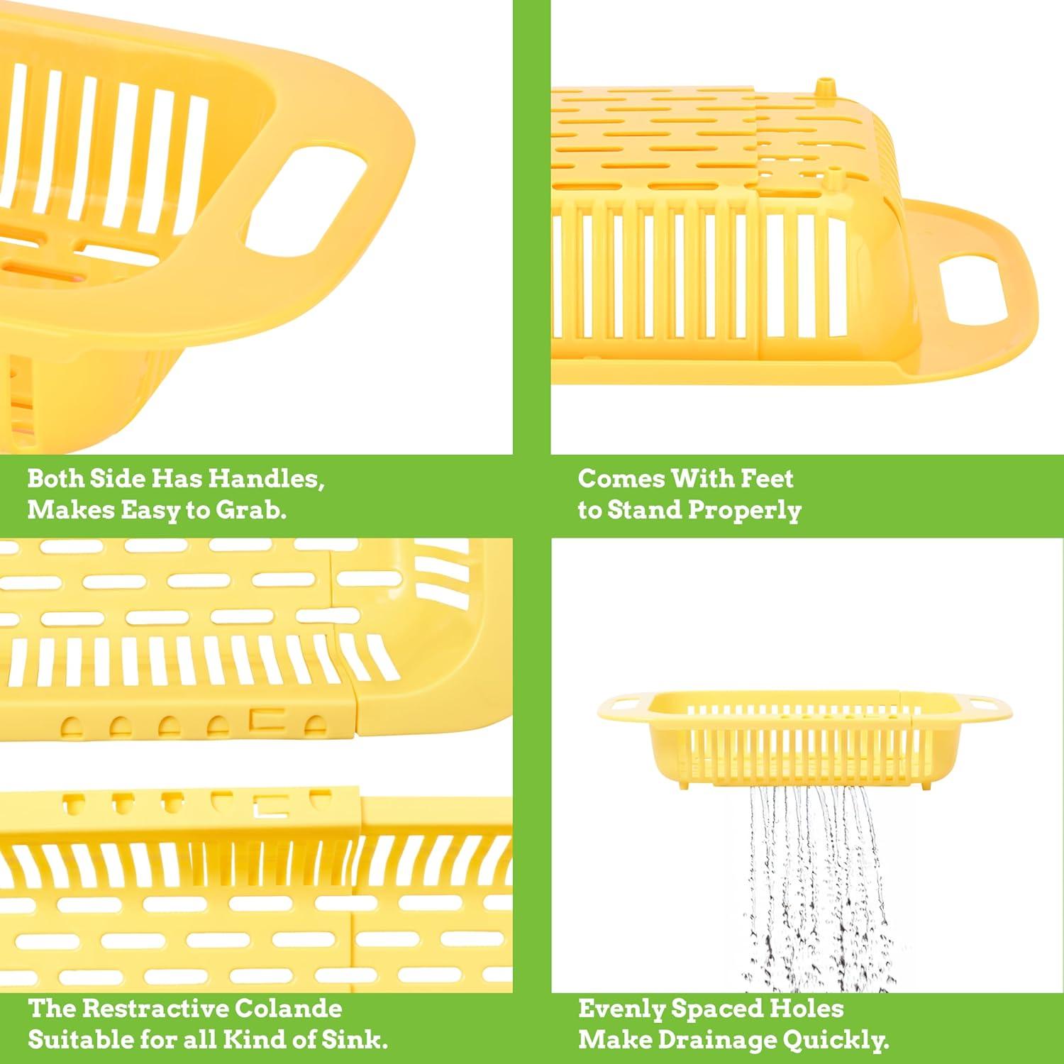 Colador Expandible sobre Fregadero Esenciales Nutridos 33 cm