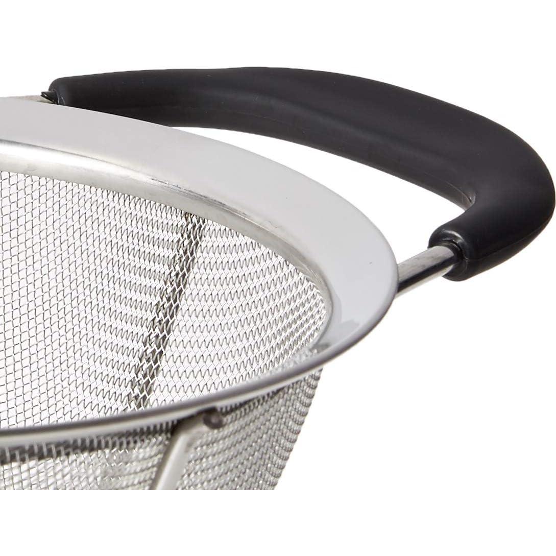 Colador de Malla Acero Inoxidable ExcelSteel 16.5 cm Profesional