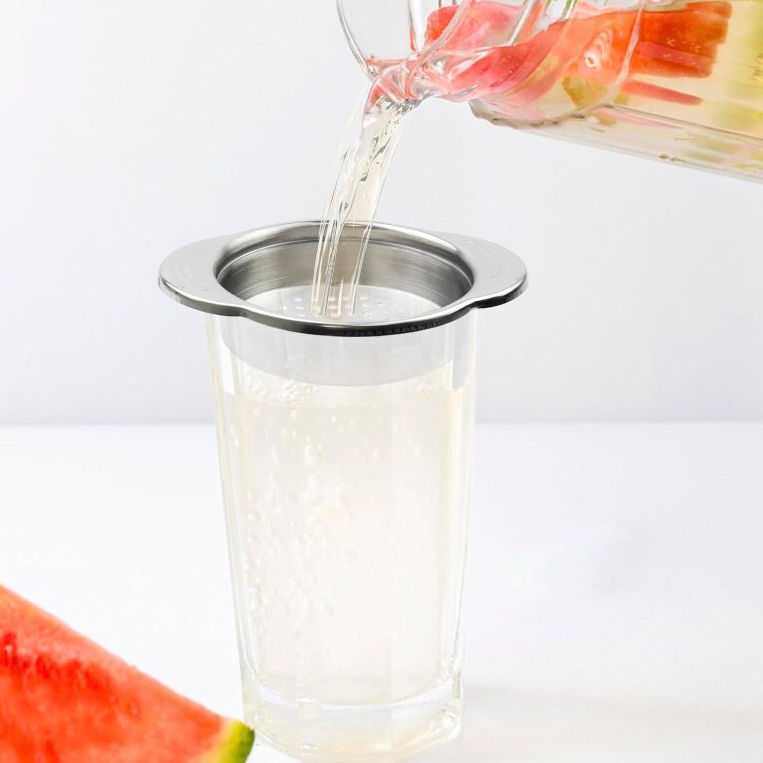 Colador de Acero Inoxidable Antrader 11.68 cm Drenaje Rápido