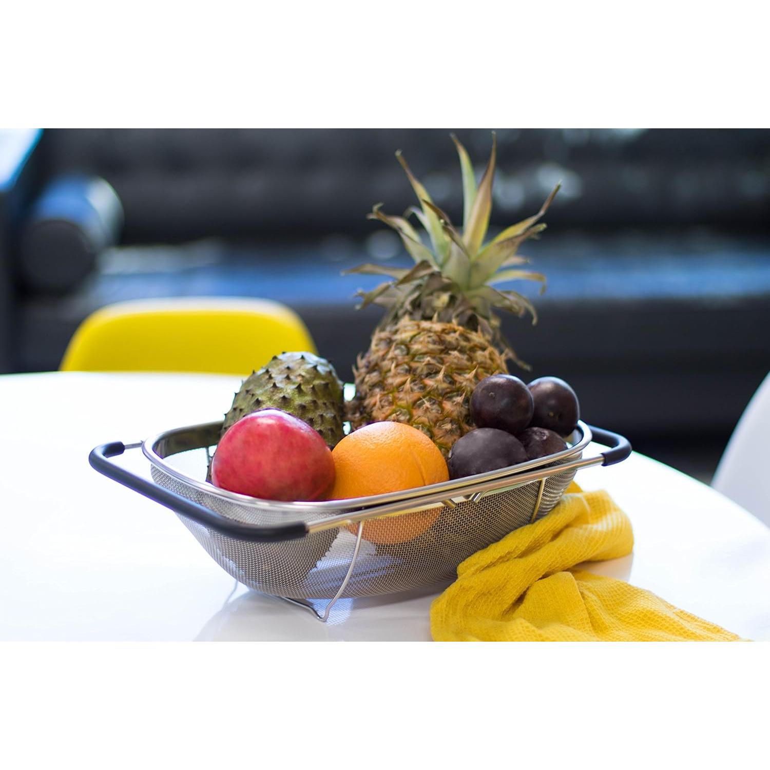 Colador Profesional i Kito de Acero Inoxidable 33x22.86 cm