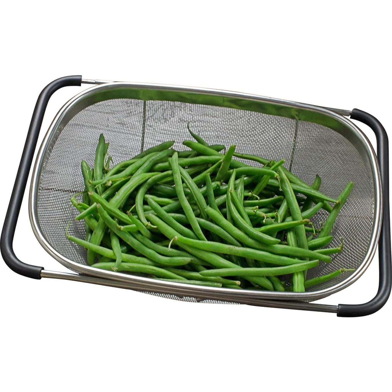 Colador Profesional i Kito de Acero Inoxidable 33x22.86 cm