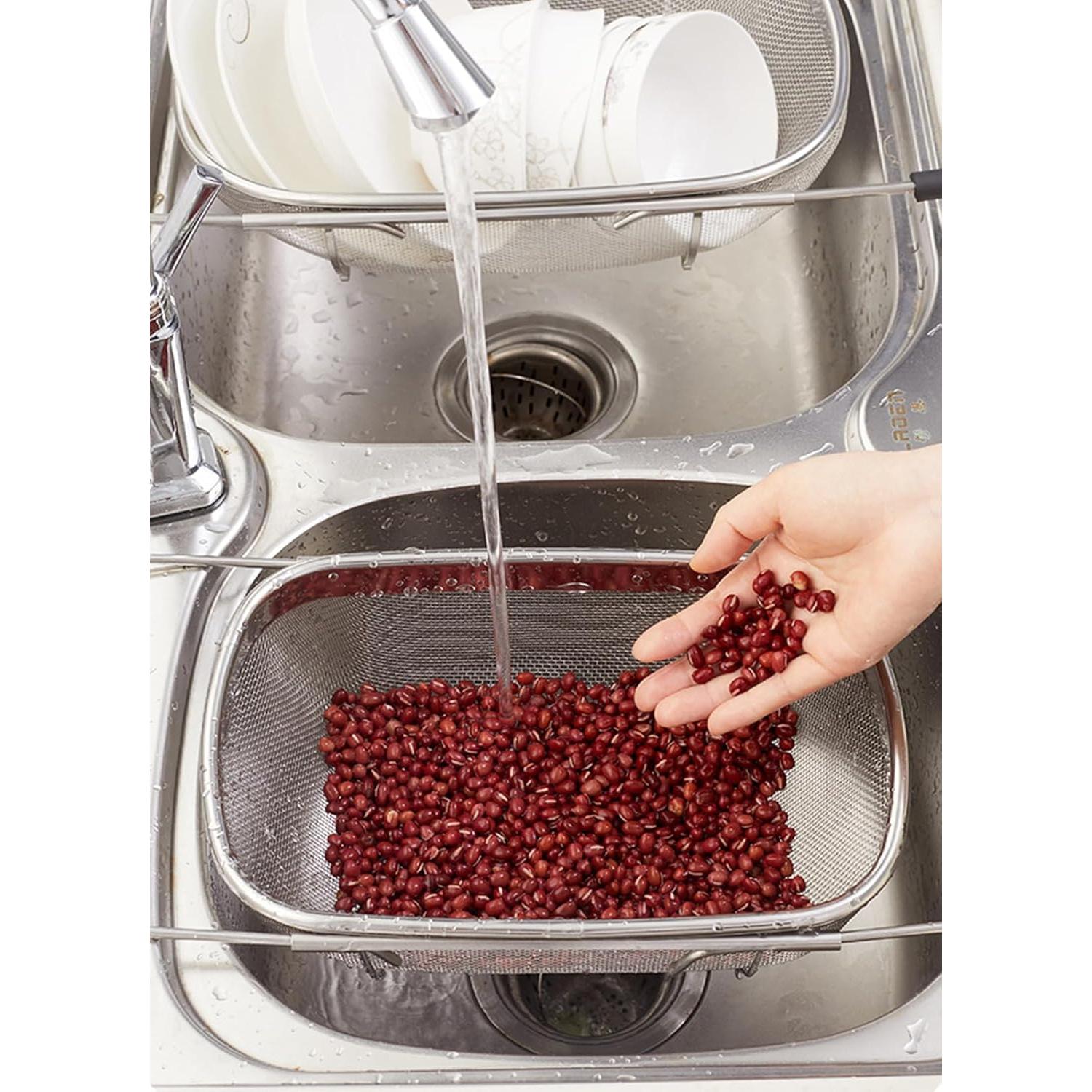 Colador de Malla Fina DOPMEP 6 Cuartos Acero Inoxidable