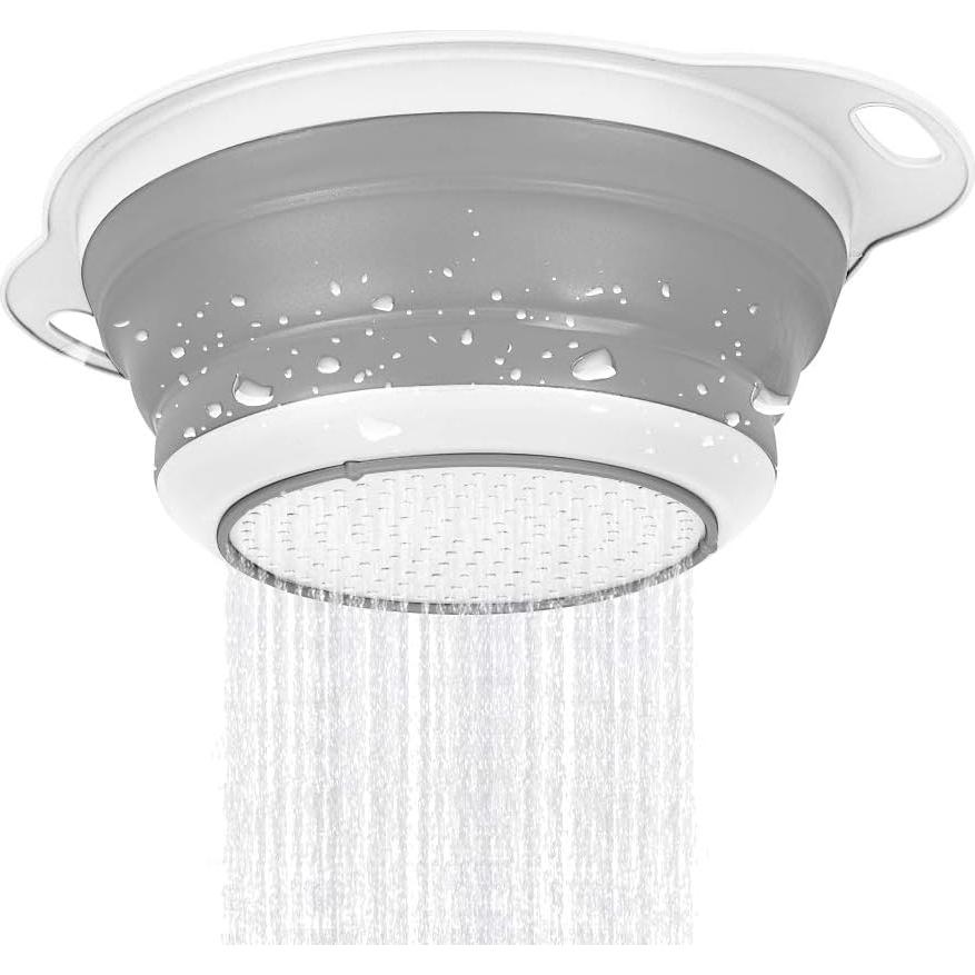 Conjunto de coladores colapsables QiMH 2 pcs 4L y 2L - Silicona BPA