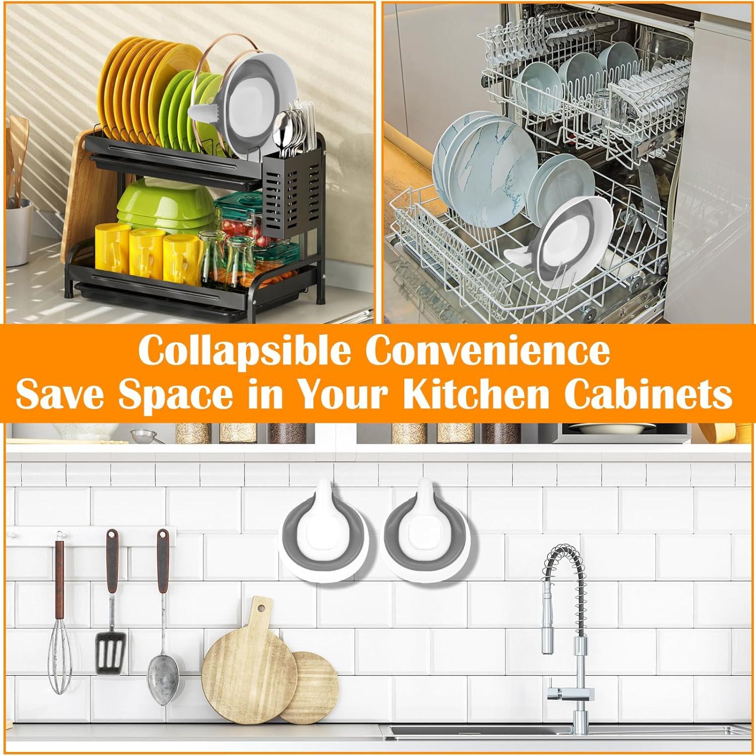 Colador Plegable AvoDov 21 cm - Multiusos y Apto Lavavajillas