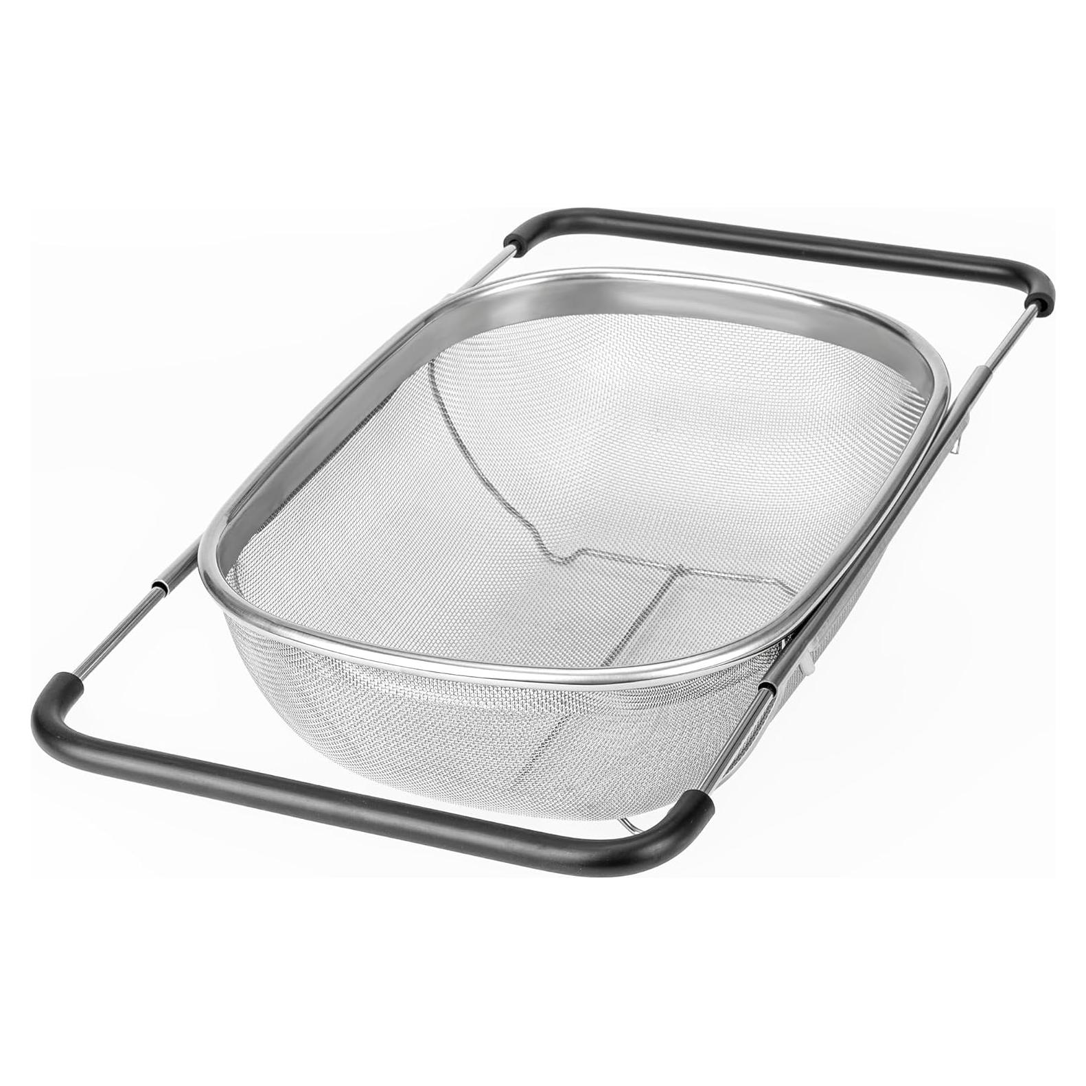 Colador de fregadero KAFOOR 6 cuartos acero inoxidable