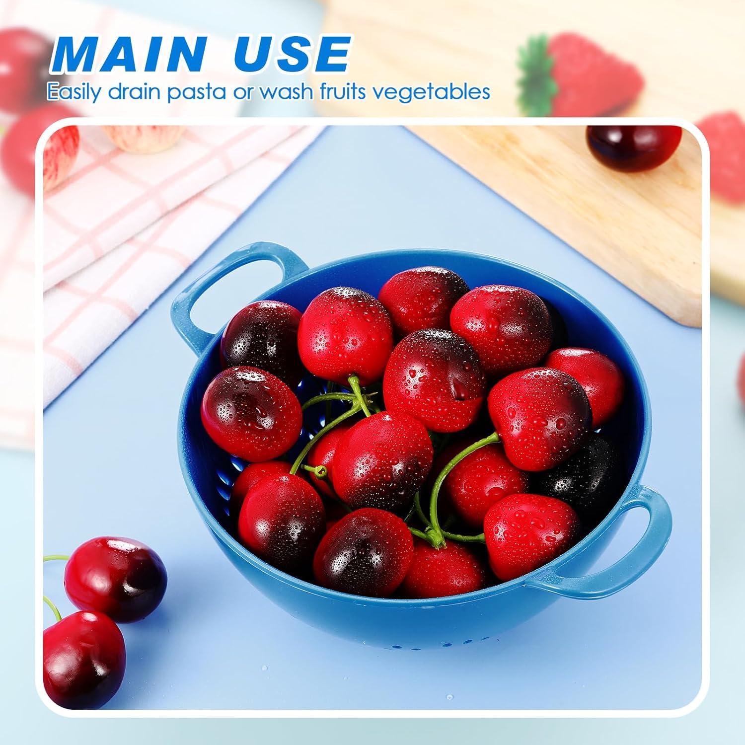 Coladores Mini de Plástico Baderke - 4 Colores 19x15cm