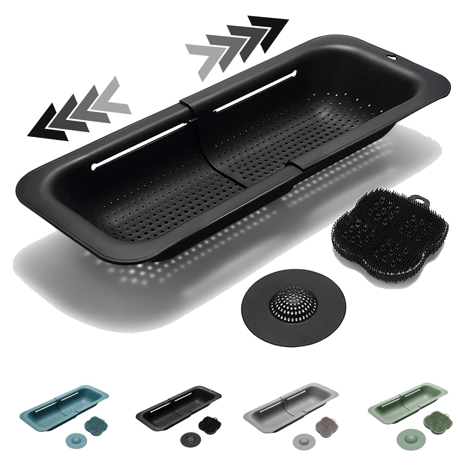 Juego de coladores extensibles KV Kitchen Tools - Sin BPA
