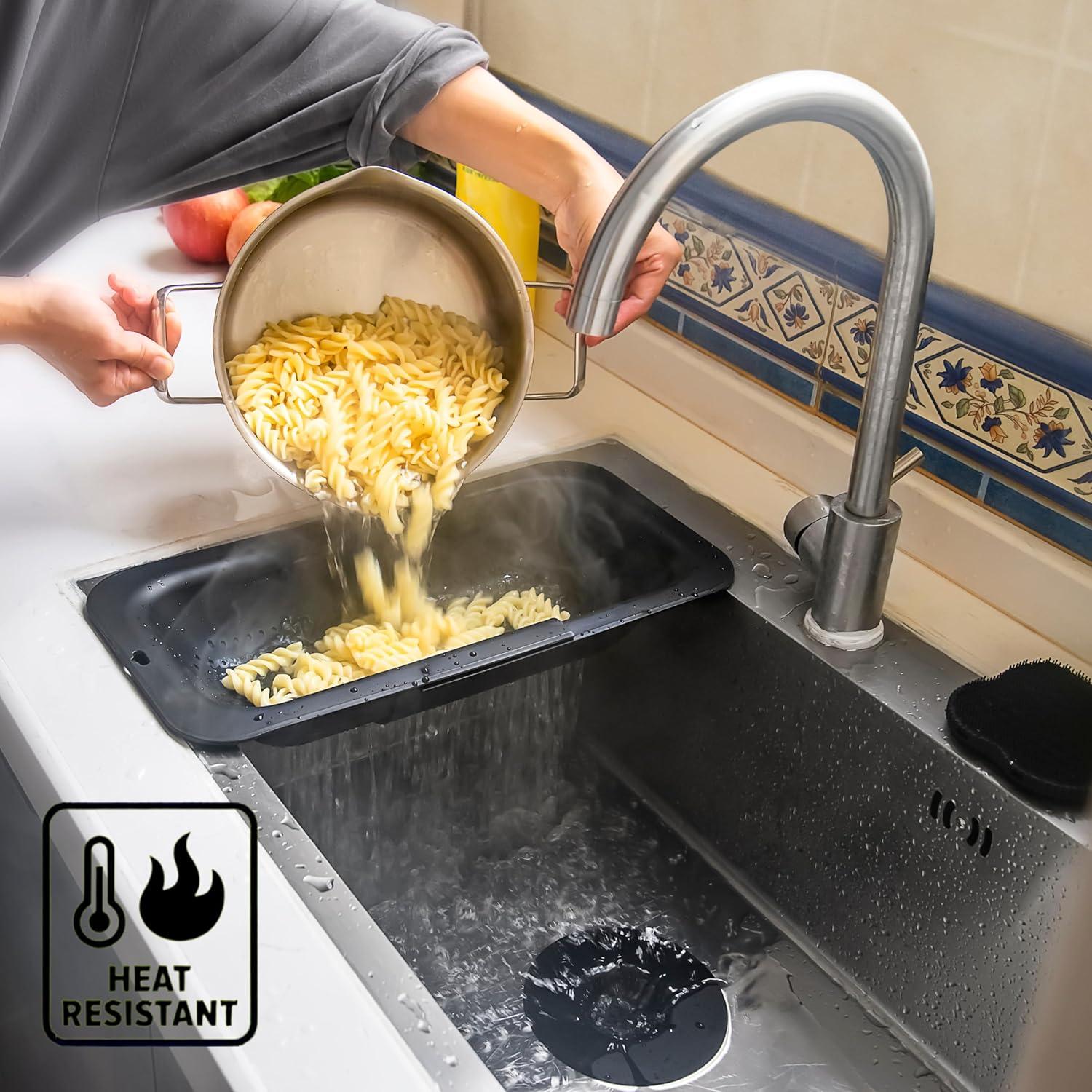 Juego de coladores extensibles KV Kitchen Tools - Sin BPA