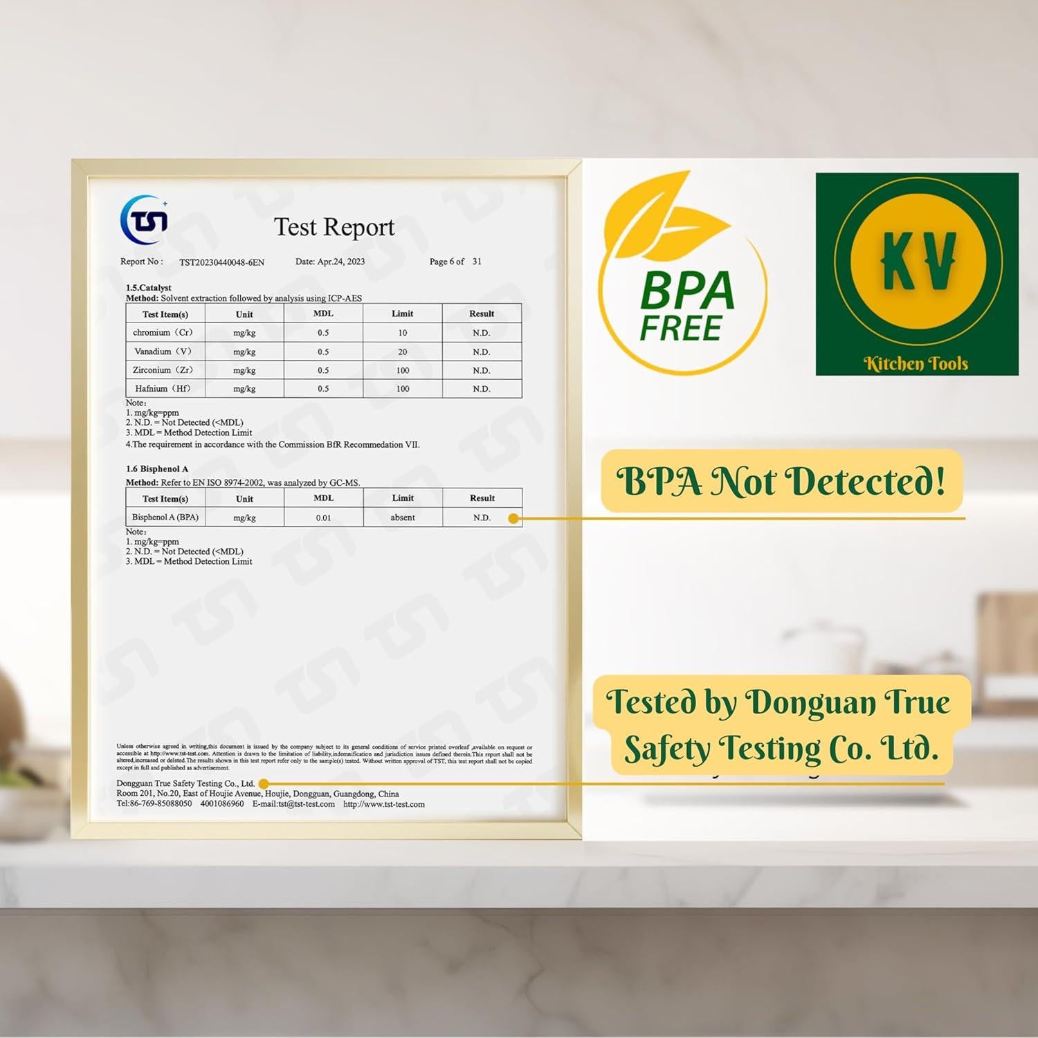 Juego de coladores extensibles KV Kitchen Tools - Sin BPA