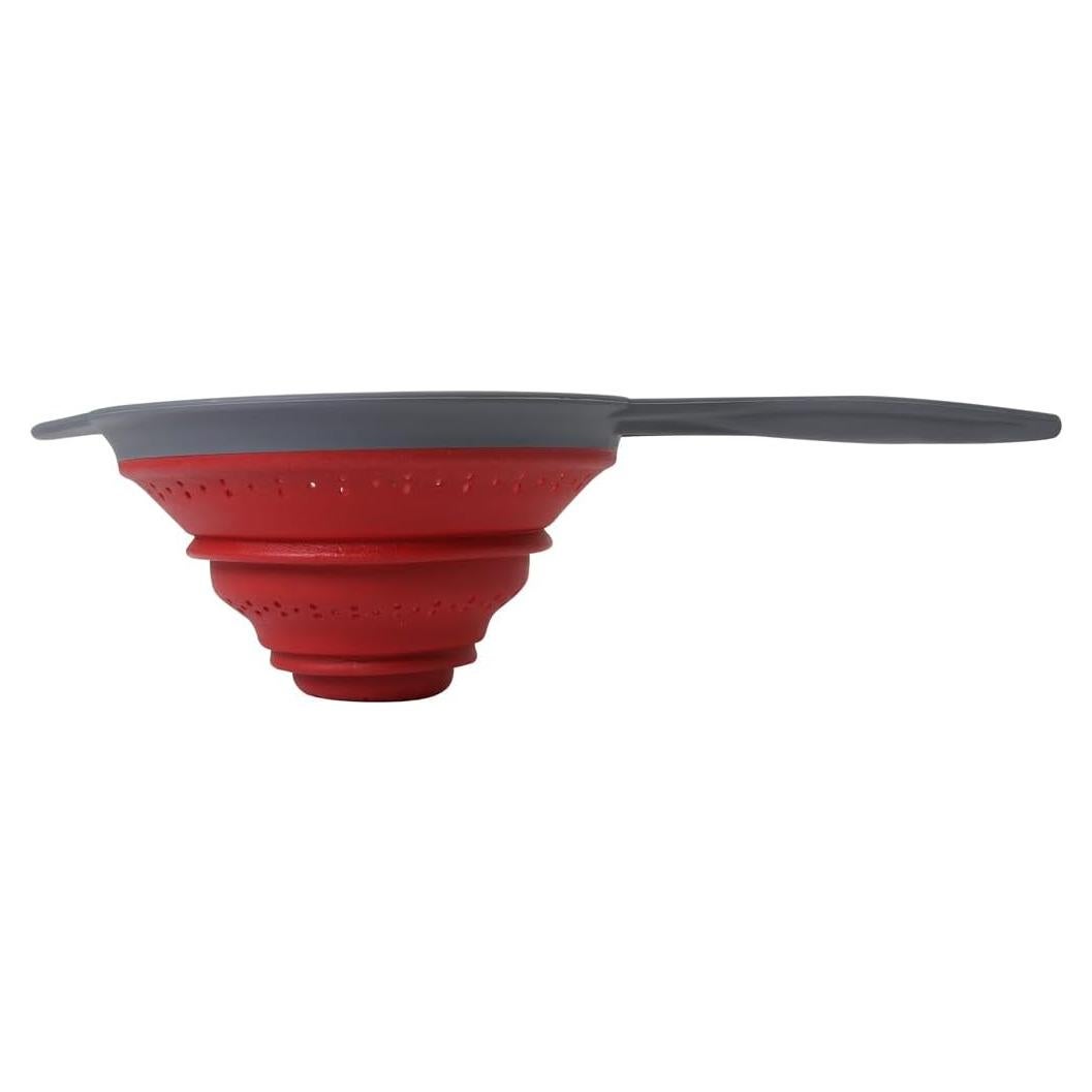 Colador Plegable Dexas 20.32 cm, 1.23 Litros, Apto Lavavajillas