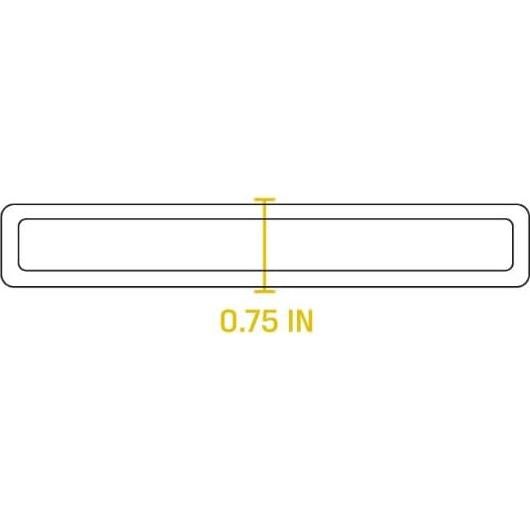 Soporte de Mango de Silicona Lodge BOLD Gris 12.7x6.03 cm