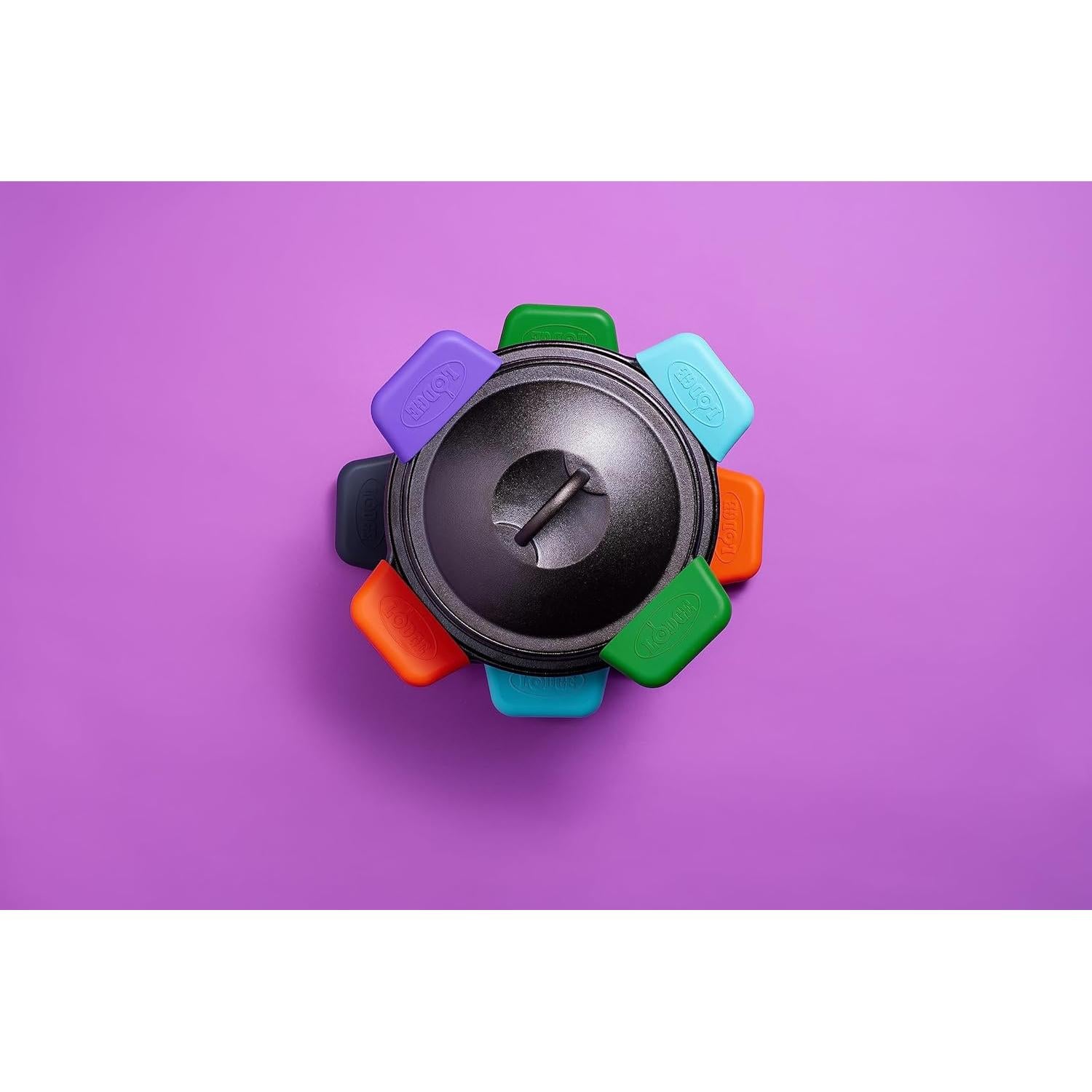 Soporte de Mango de Silicona Lodge BOLD Gris 12.7x6.03 cm