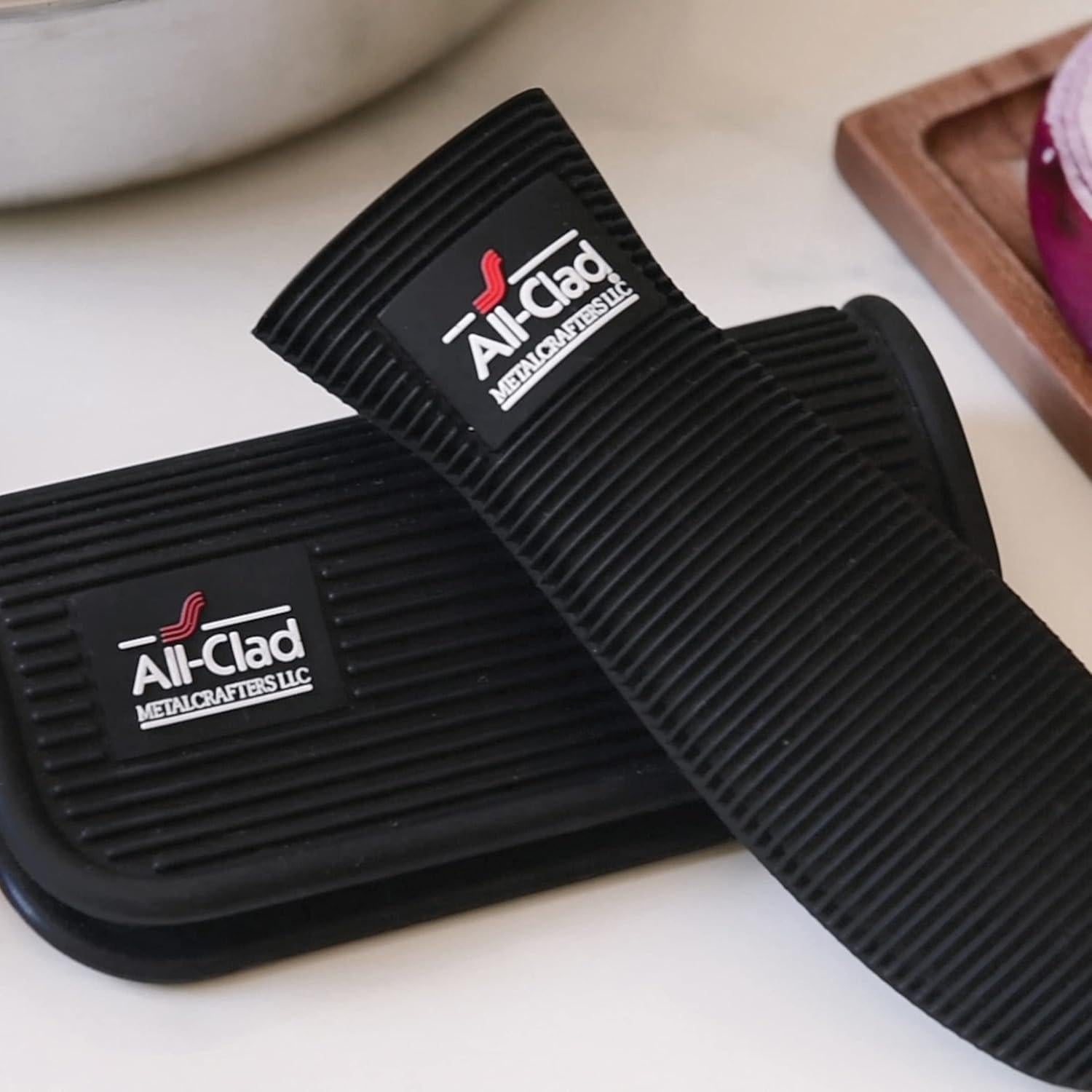 Agarres de Silicona All-Clad 2 Piezas Resistente al Calor 260°C