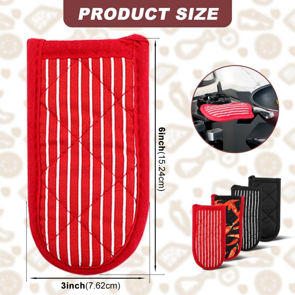 Funda de Mango de Sartén CALIDAKA 4 Pcs Resistente al Calor