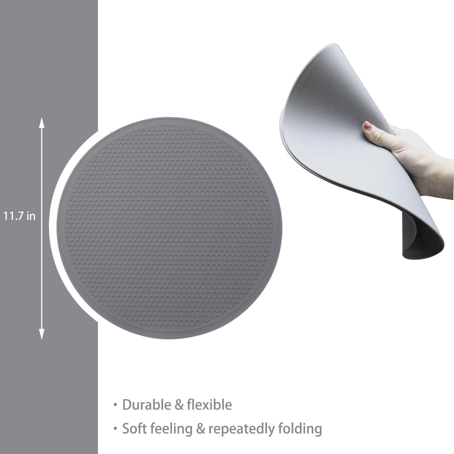 Tapete de Silicona Antideslizante Tongjude 29.7 cm Multiusos