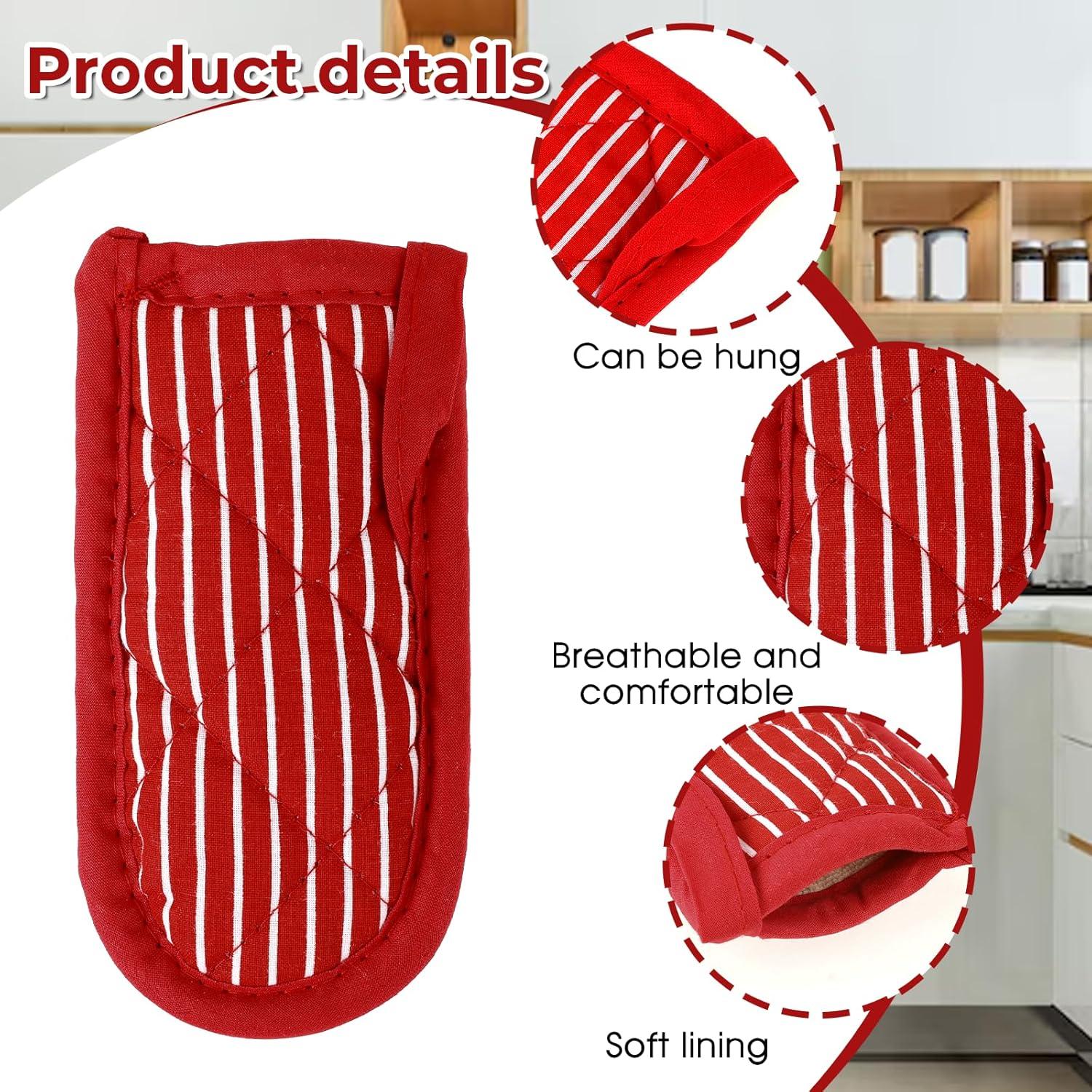 Fundas para Mangos de Sartén de Hierro Fundido QfwdfcTrenz - 2 Pcs Antideslizantes y Resistentes al Calor