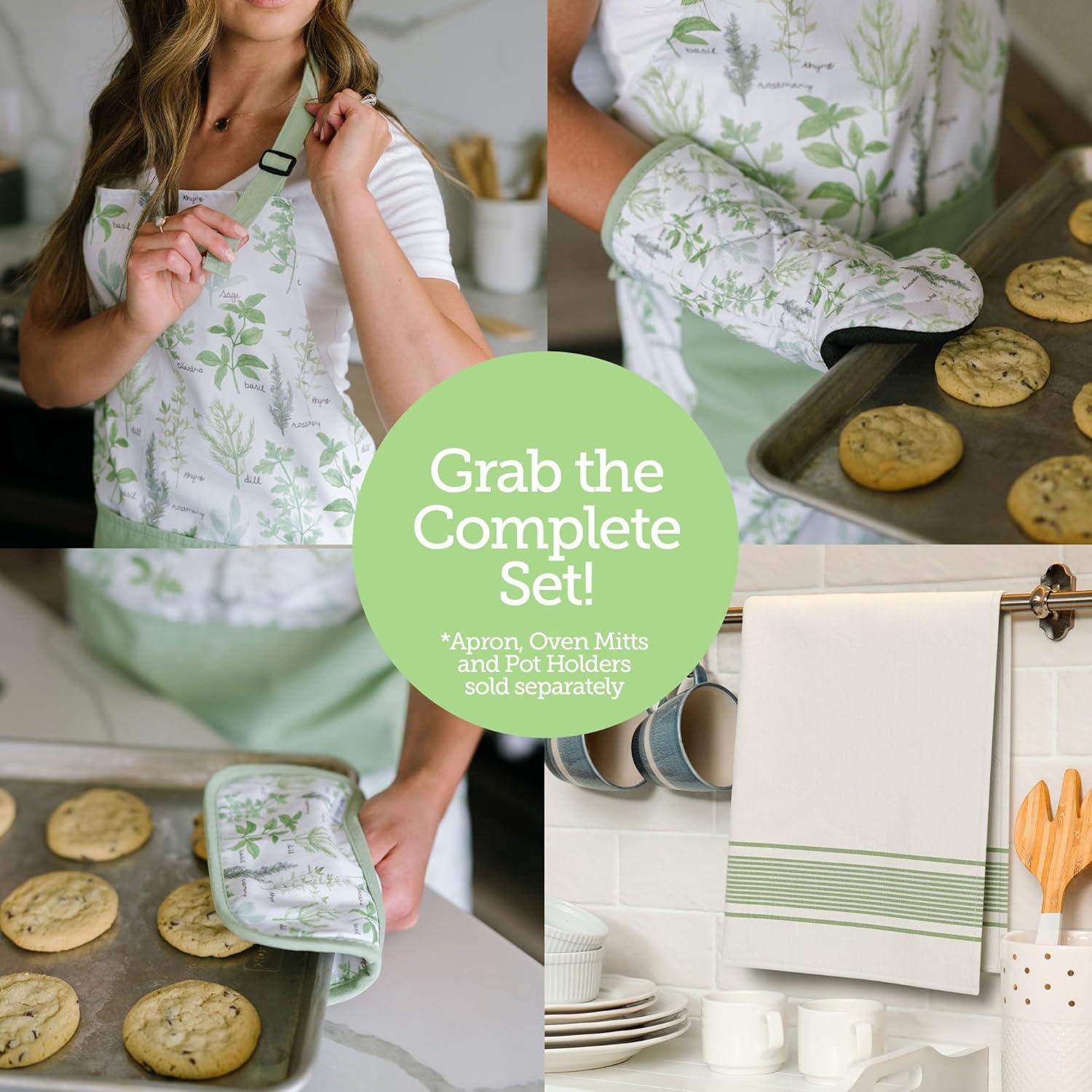 Set de 2 Agarraderas Resistentes al Calor Sage y Stitch 18x23cm