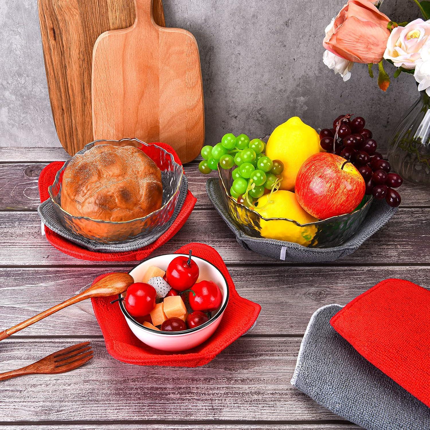 Soportes para Tazones Patelai 6 Piezas 3 Tamaños Microondas