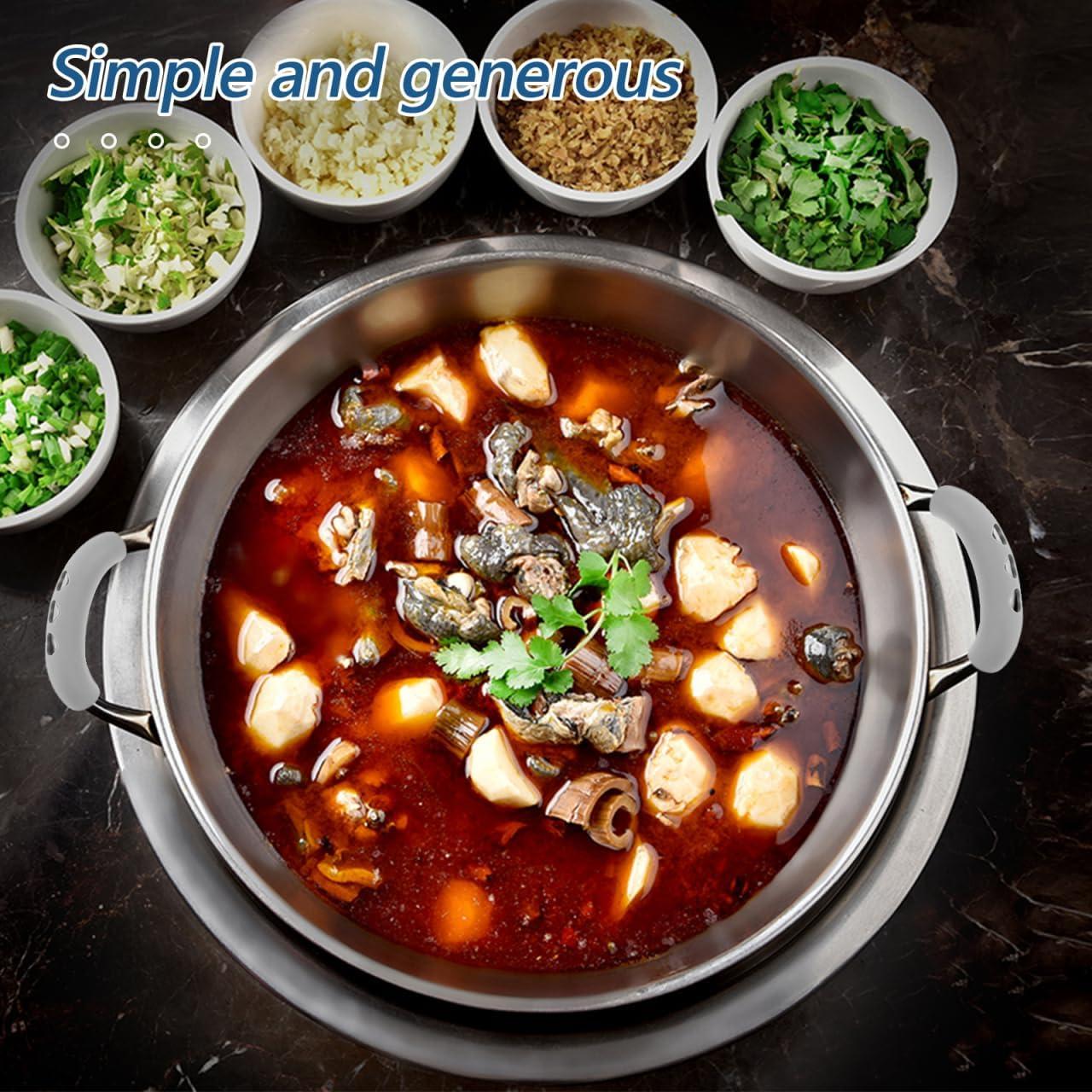 Mangas de Silicona Housoutil para Sostenedores de Calor 10PCS