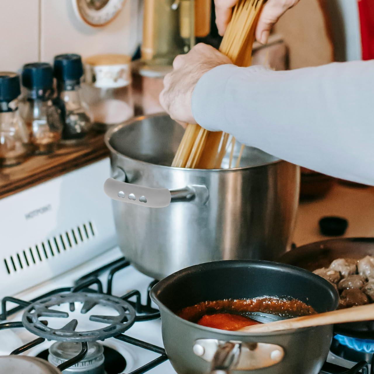 Mangas de Silicona Housoutil para Sostenedores de Calor 10PCS