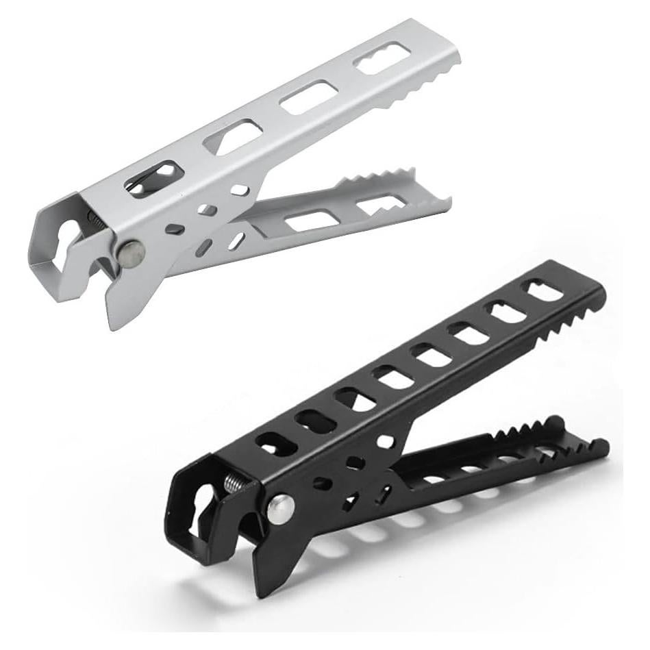 2 Utensilios de Cocina Antideslizantes SquEqu para Camping