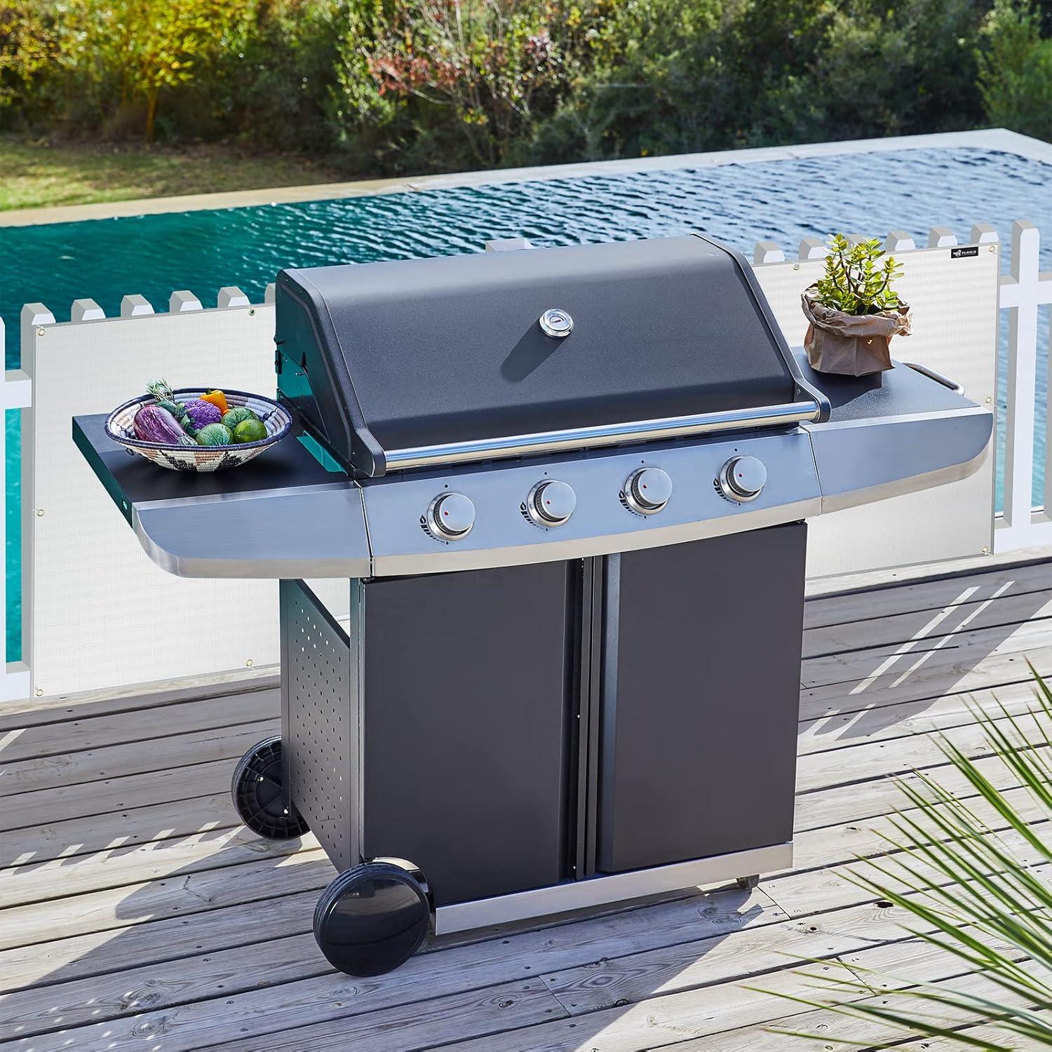 Escudo Térmico de Aluminio FLASLD para Barandilla 76x102 cm