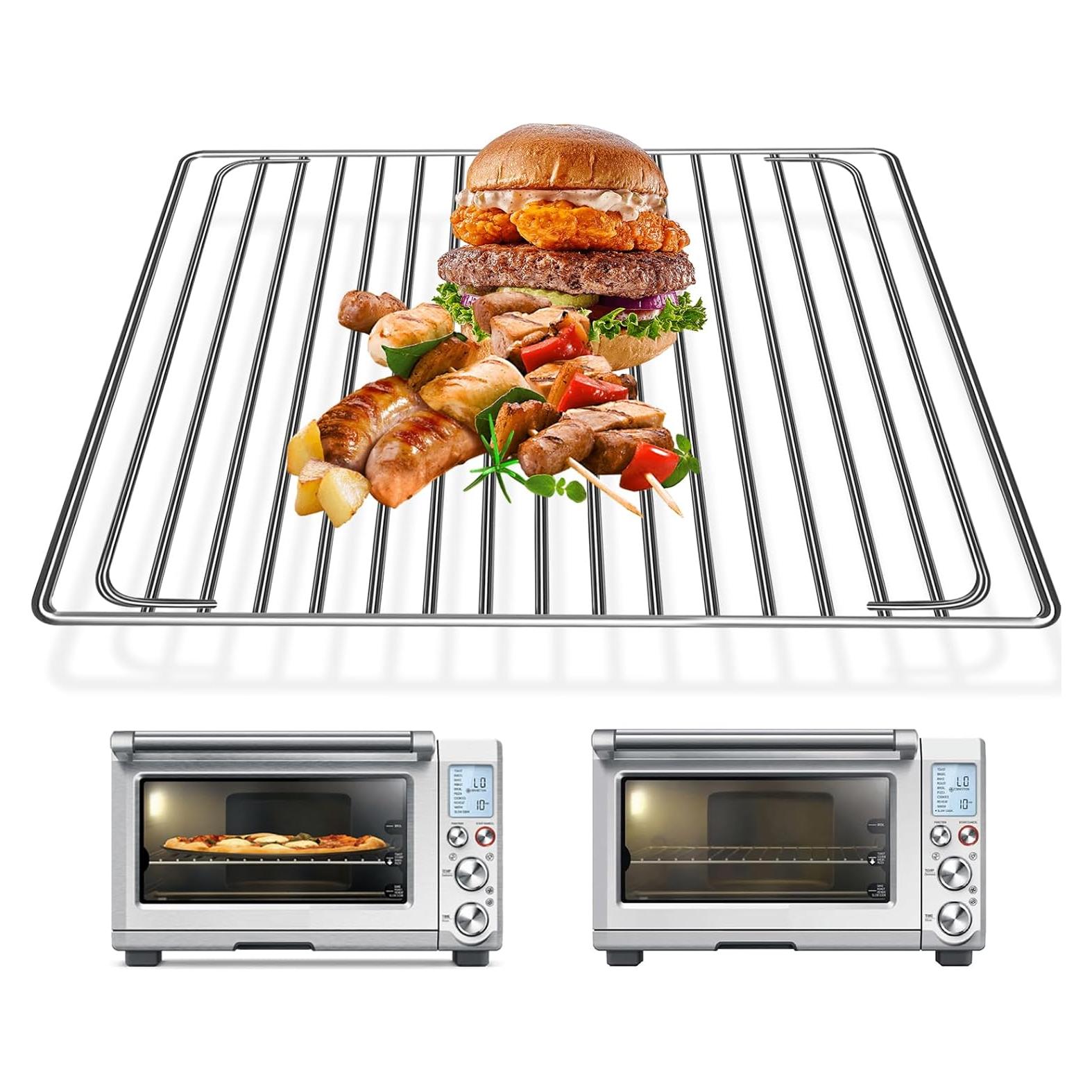 Rejilla de Acero Inoxidable para Freidora de Aire Breville 35.56x29.46cm