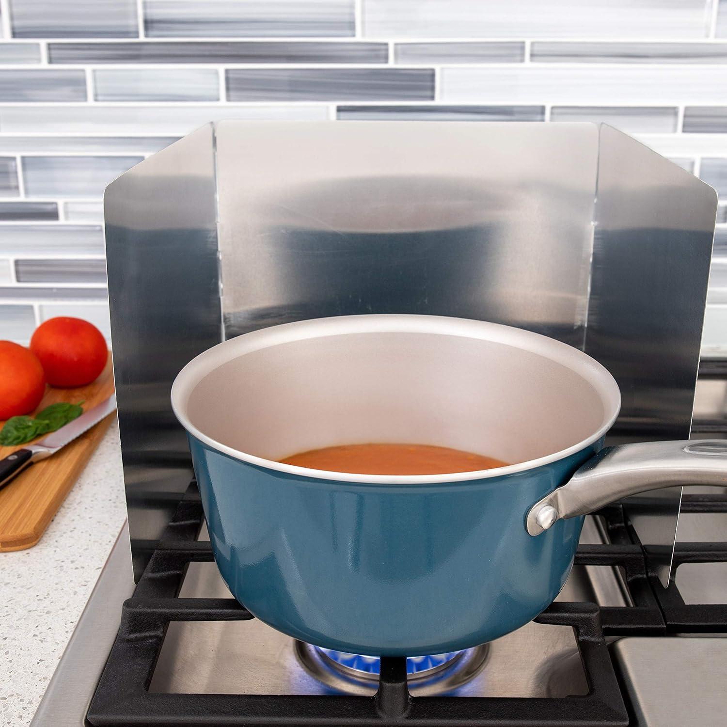 Pantalla Antisalpicaduras Mejor Utensilio 148 Aluminio Plata