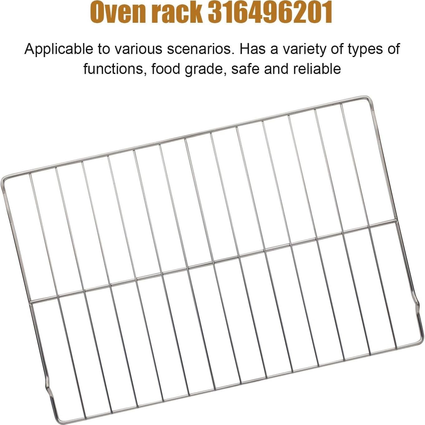 Rejilla de horno IHOUMEX 316496201 61.43 x 40.64 cm acero inoxidable