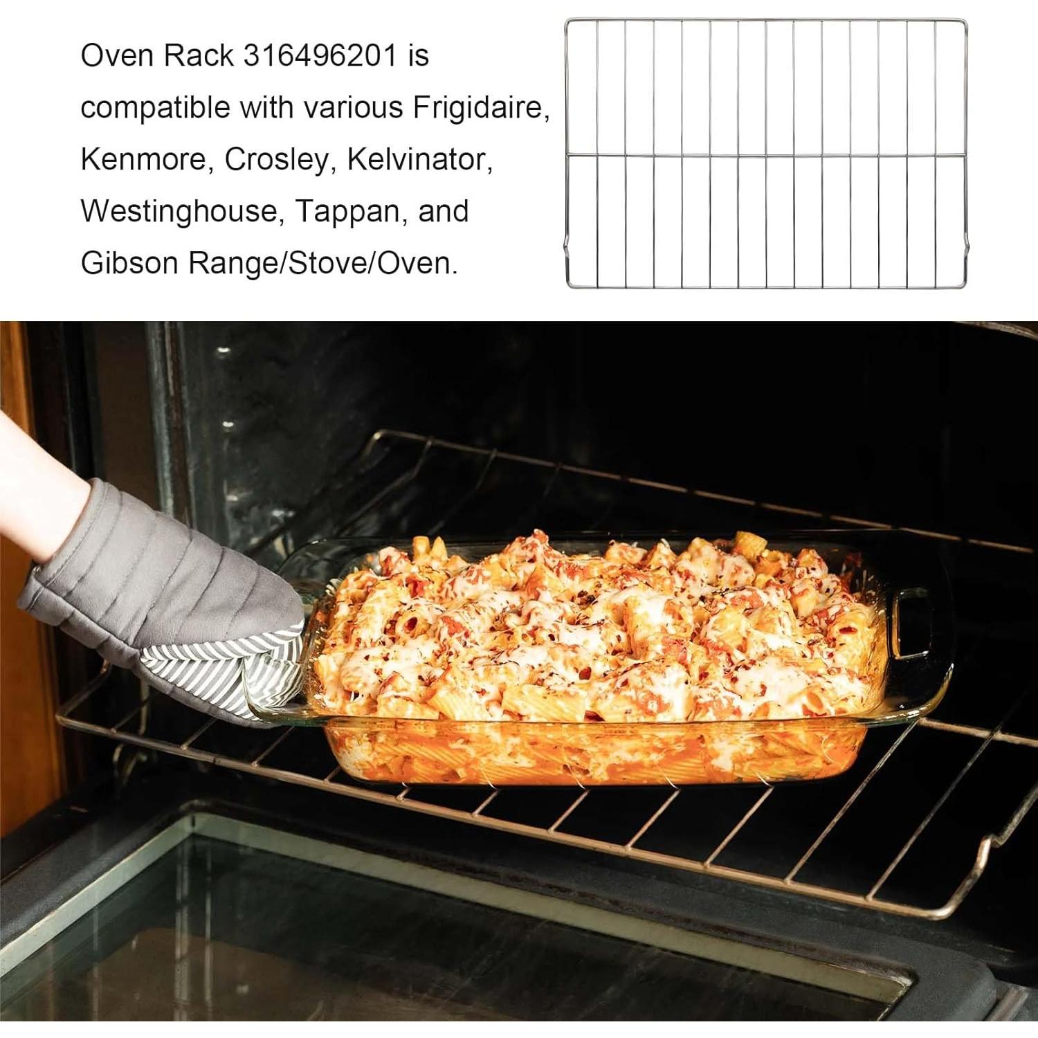 Rejilla de horno IHOUMEX 316496201 61.43 x 40.64 cm acero inoxidable