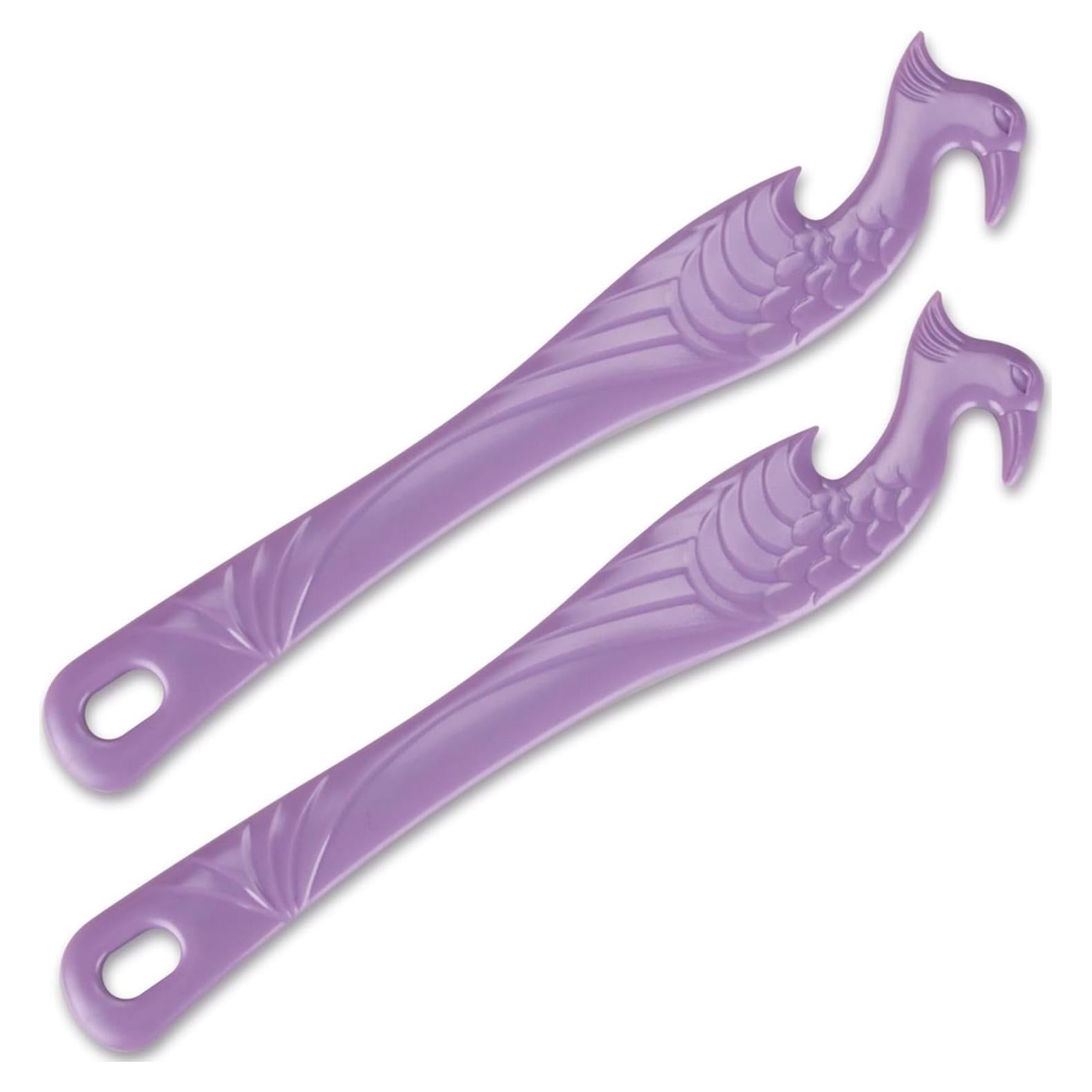 Herramienta de Empuje y Tirón para Rejilla de Horno ziHenryDa - 2 Piezas Violeta