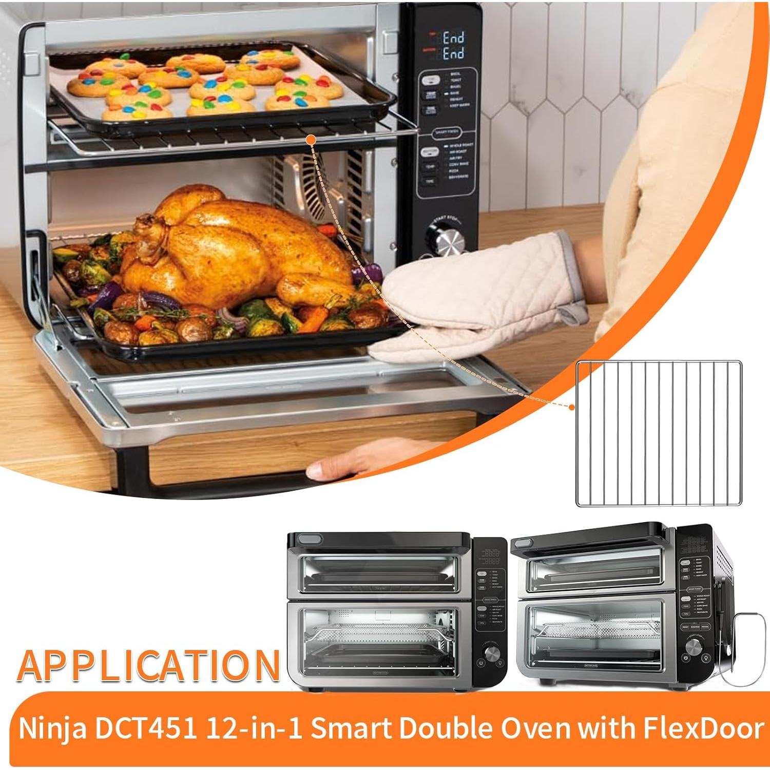 Rejilla de Alambre Ninja DCT401 DCT451 33x31.5cm Acero Inoxidable